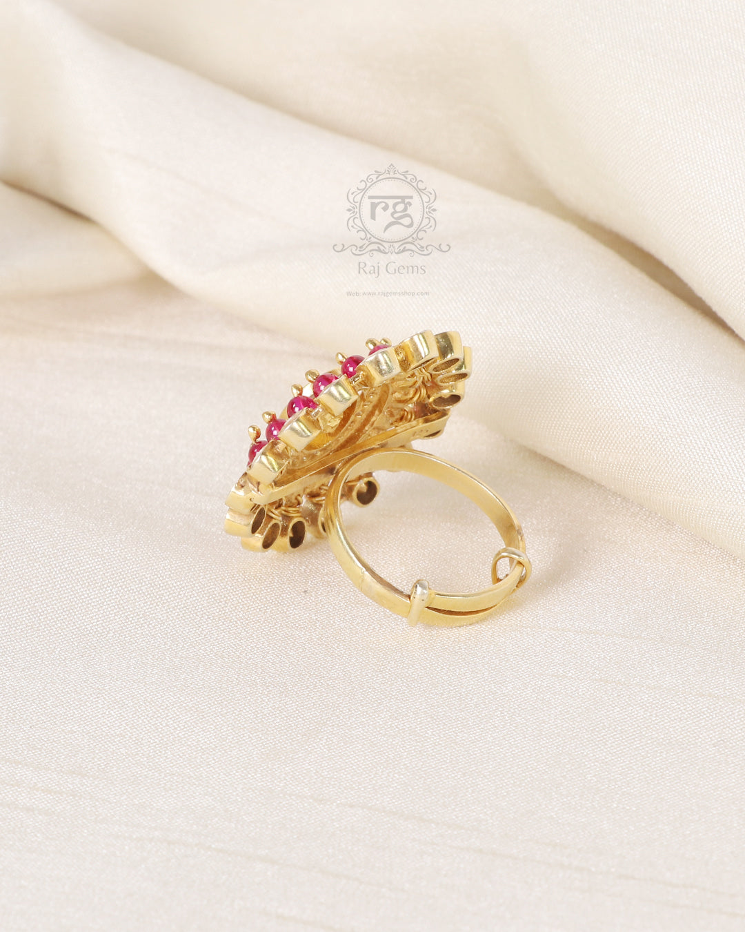 925 Silver Adjustable Ring