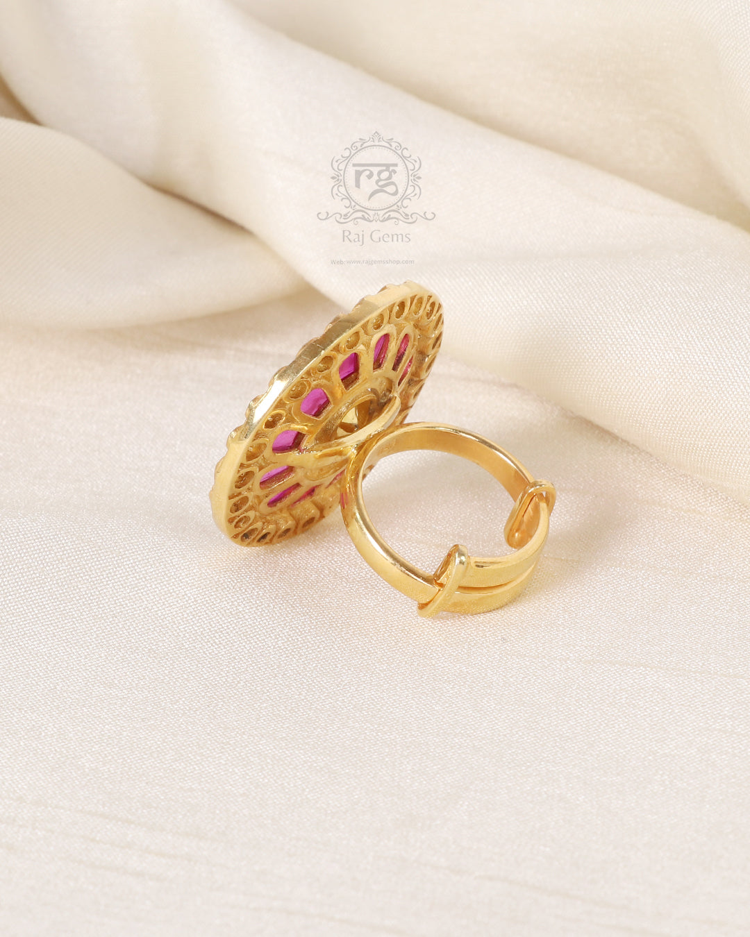 925 Silver Adjustable Ring