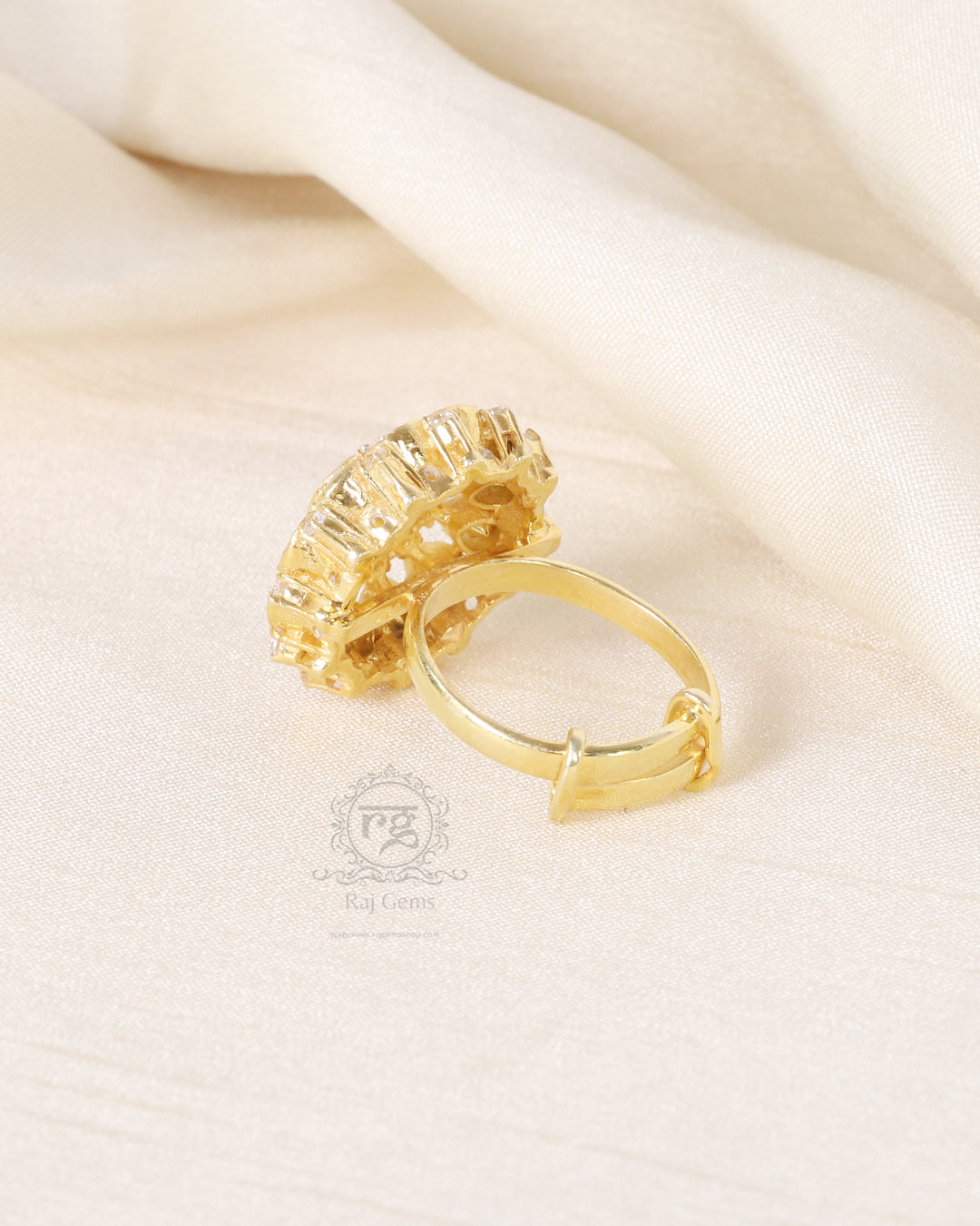 925 Silver Adjustable Ring