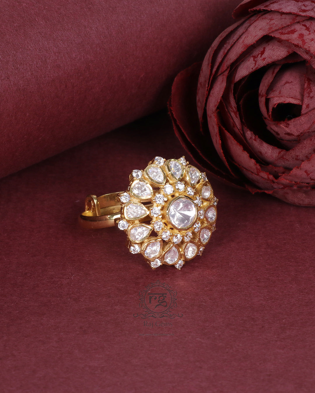 925 Silver Adjustable Ring