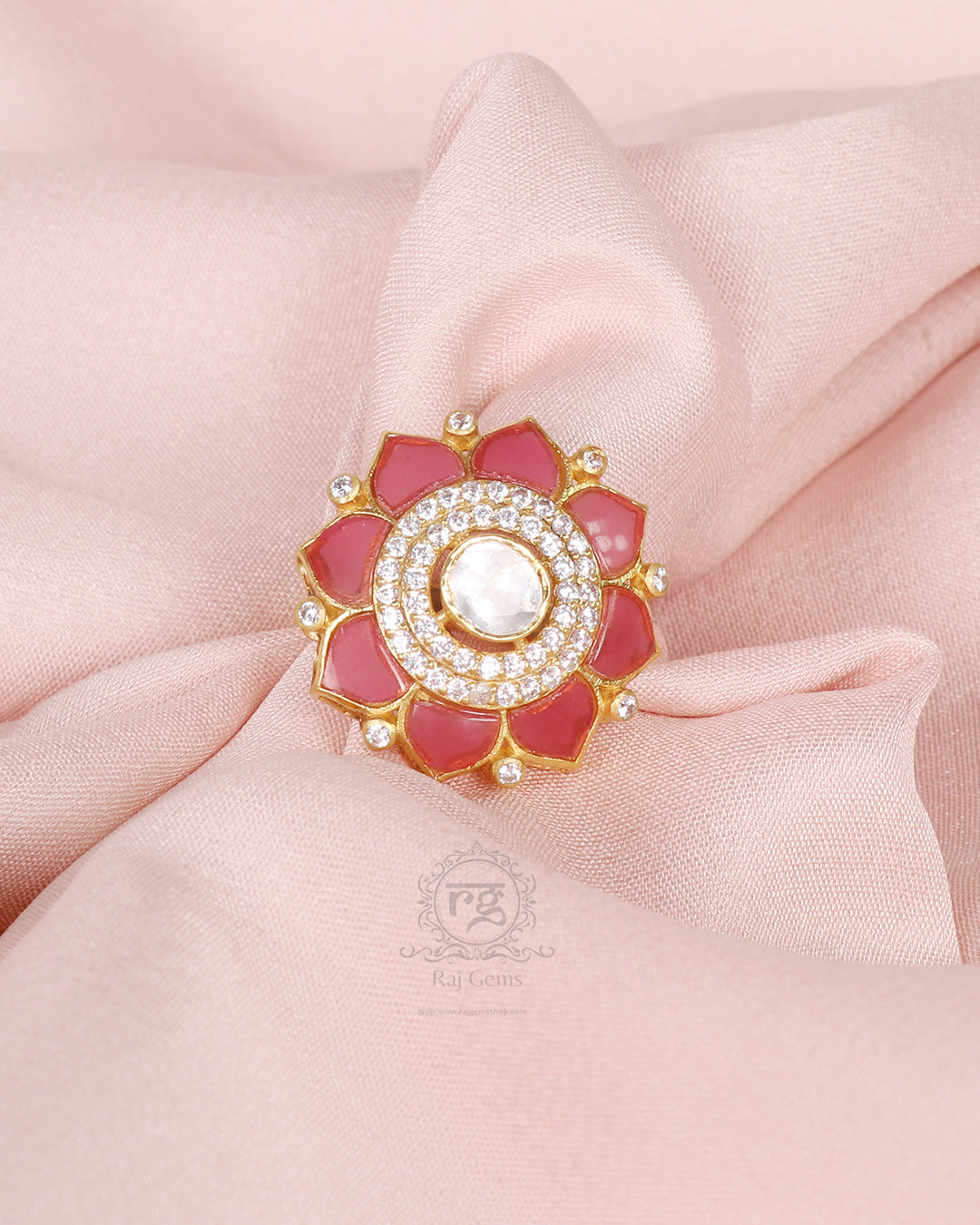 925 Silver Adjustable Ring