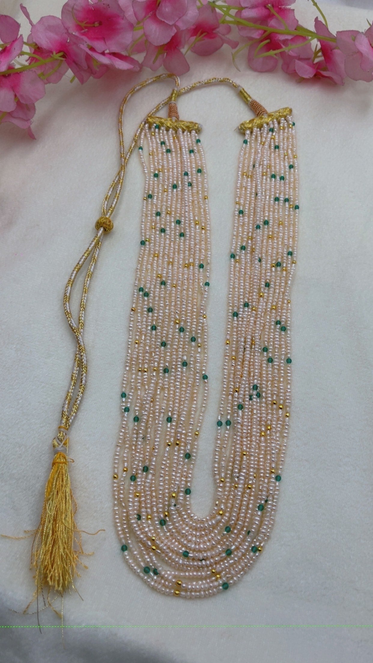Natural Fresh Water Pearl Gemstone Beads Necklace Jewelry