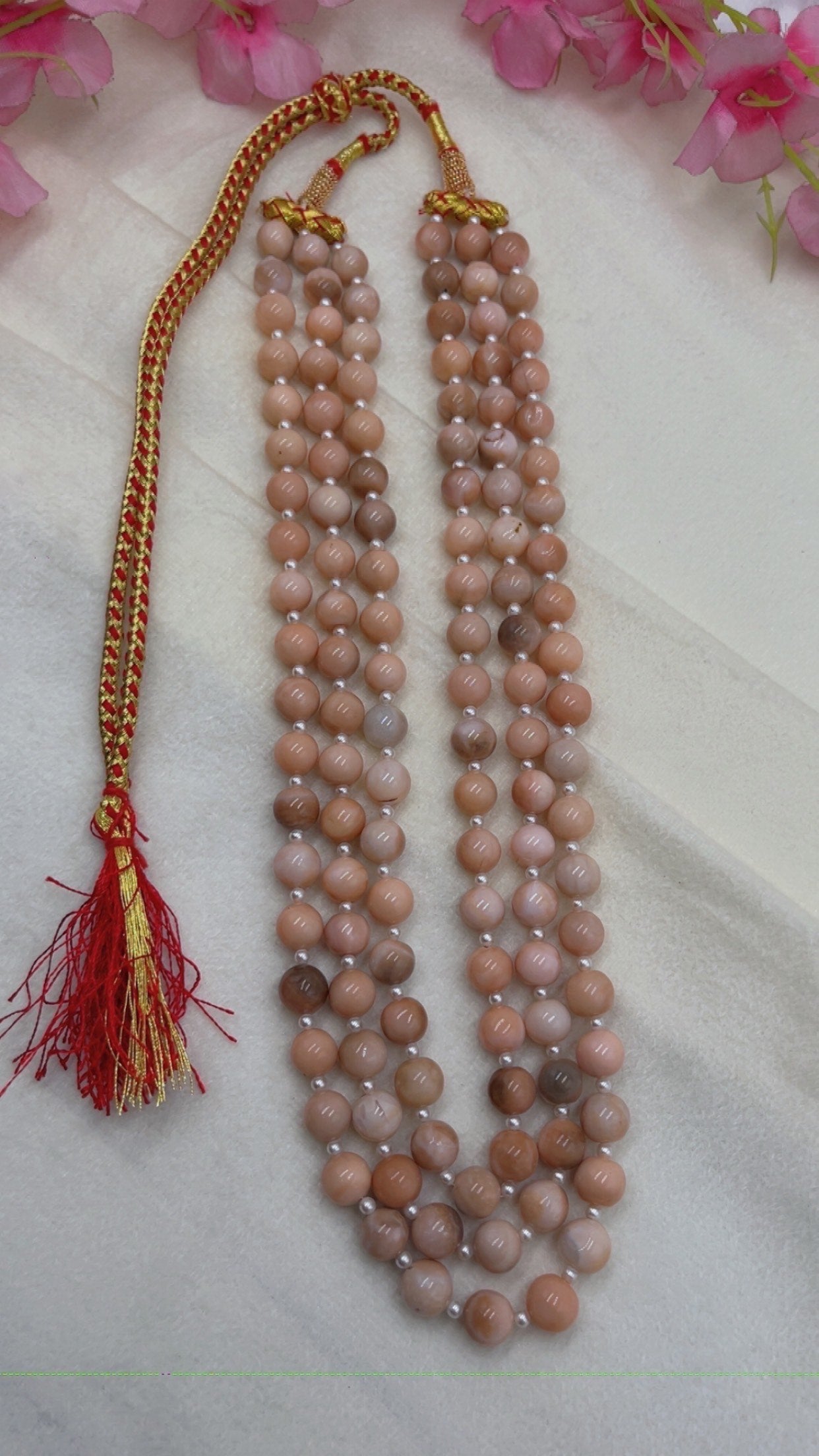 Natural Opal Gemstone Beads Necklace Jewelry QC1