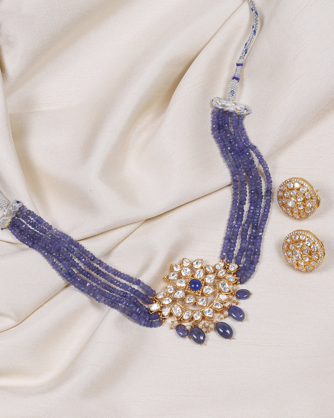 925 Silver Designer Beads Necklace Jewelry