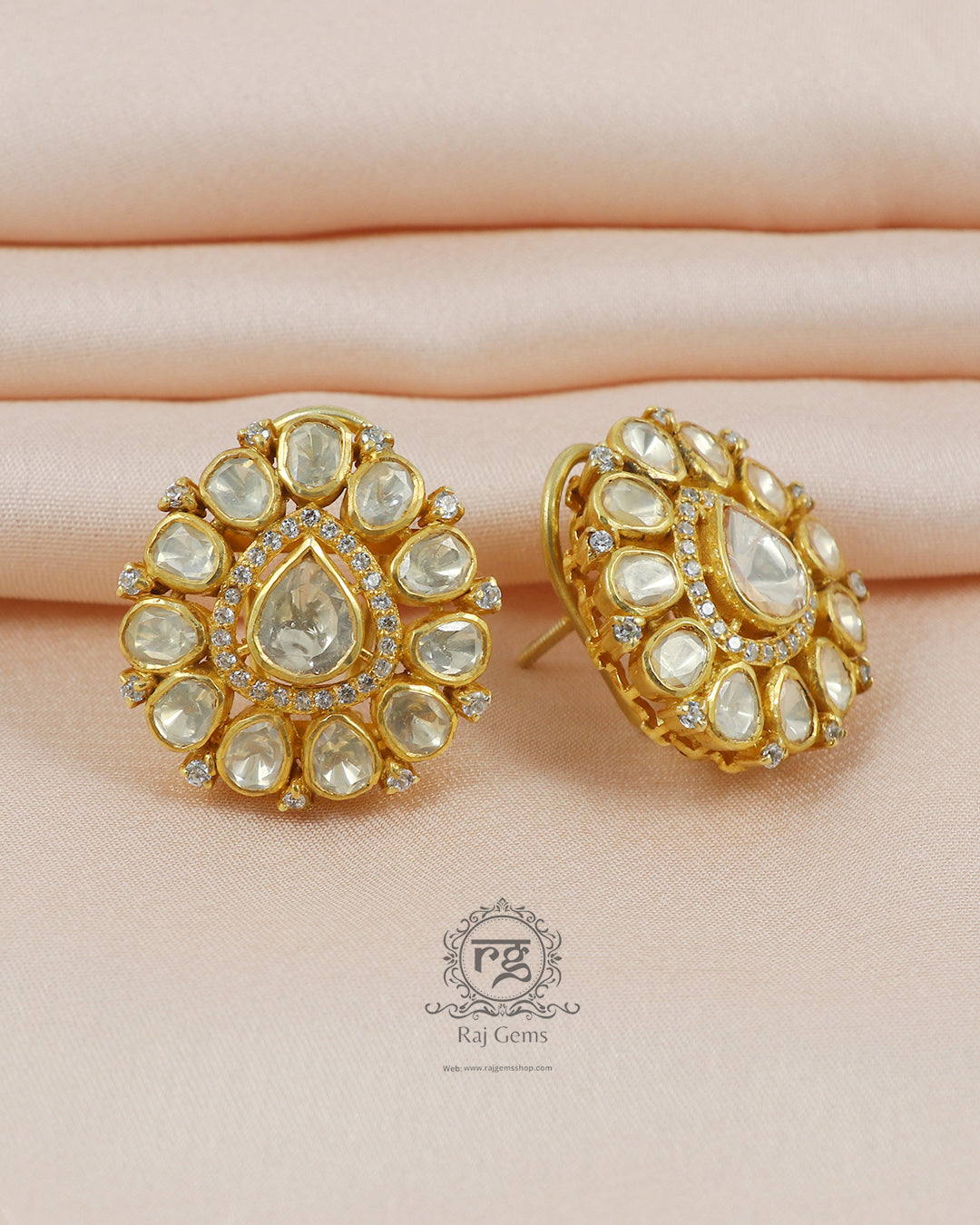 Pure Silver Designer Earrings