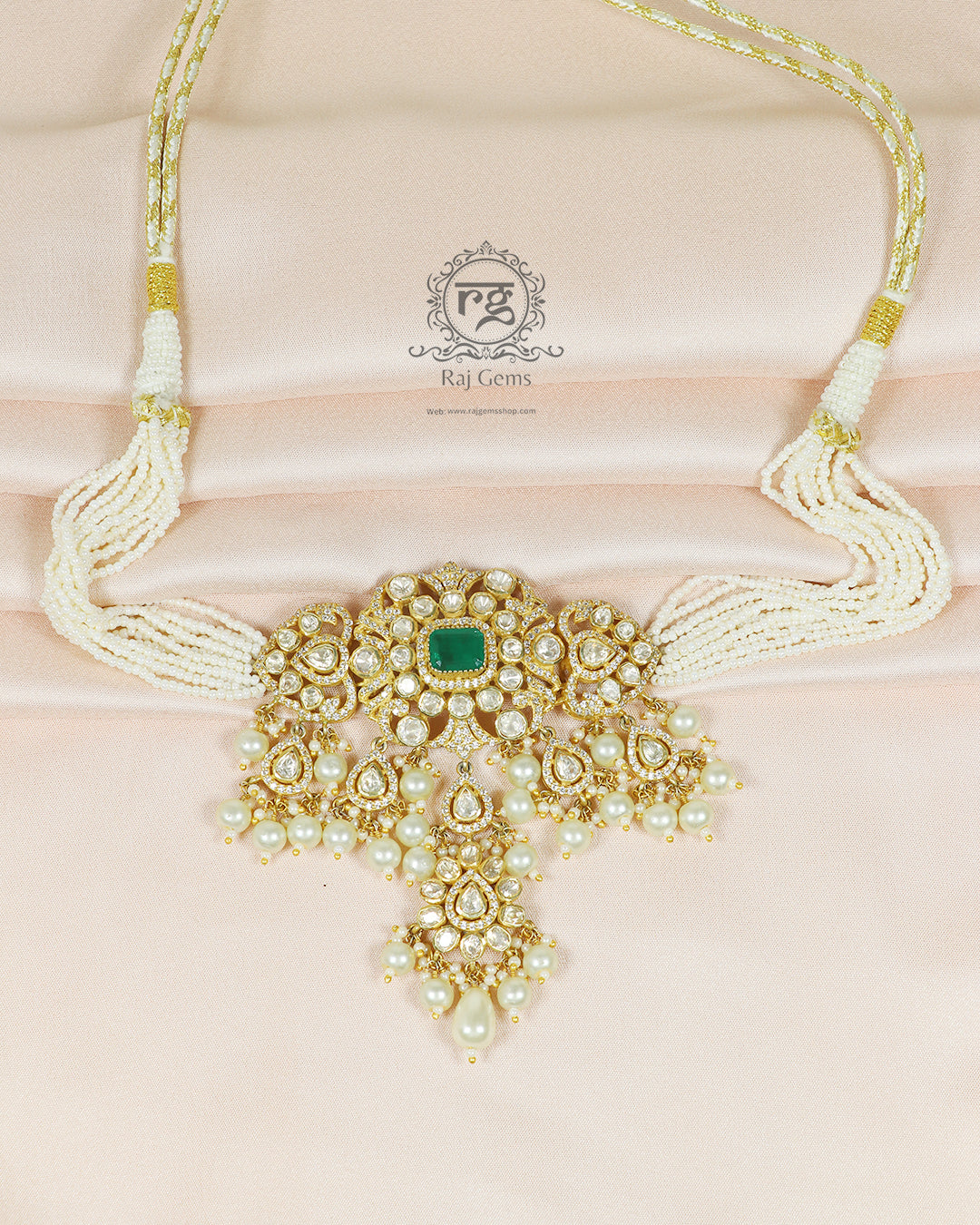 Pure Silver Designer Necklace