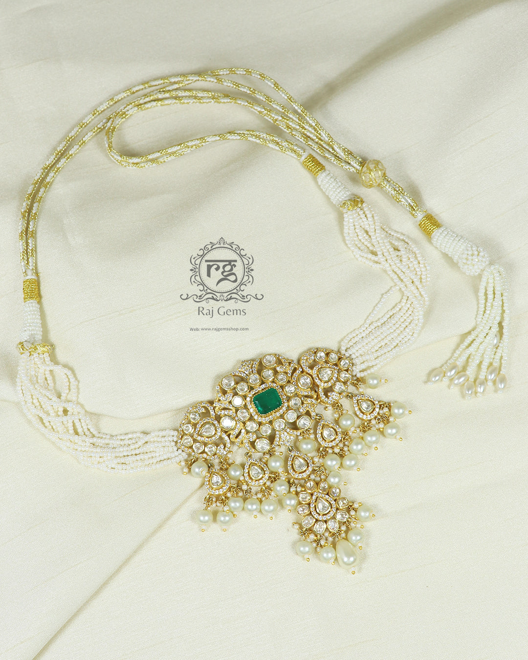 Pure Silver Designer Necklace