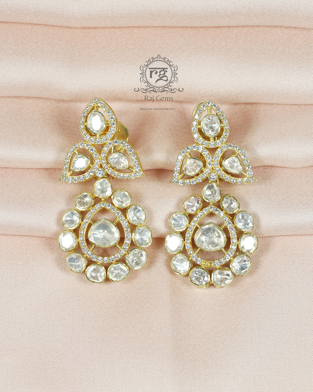 Pure Silver Designer Earrings