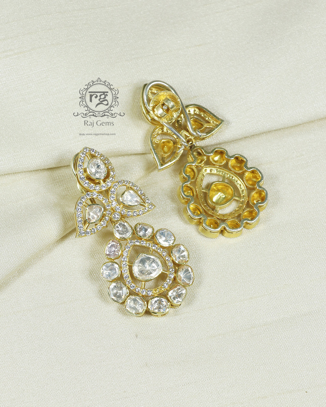 Pure Silver Designer Earrings