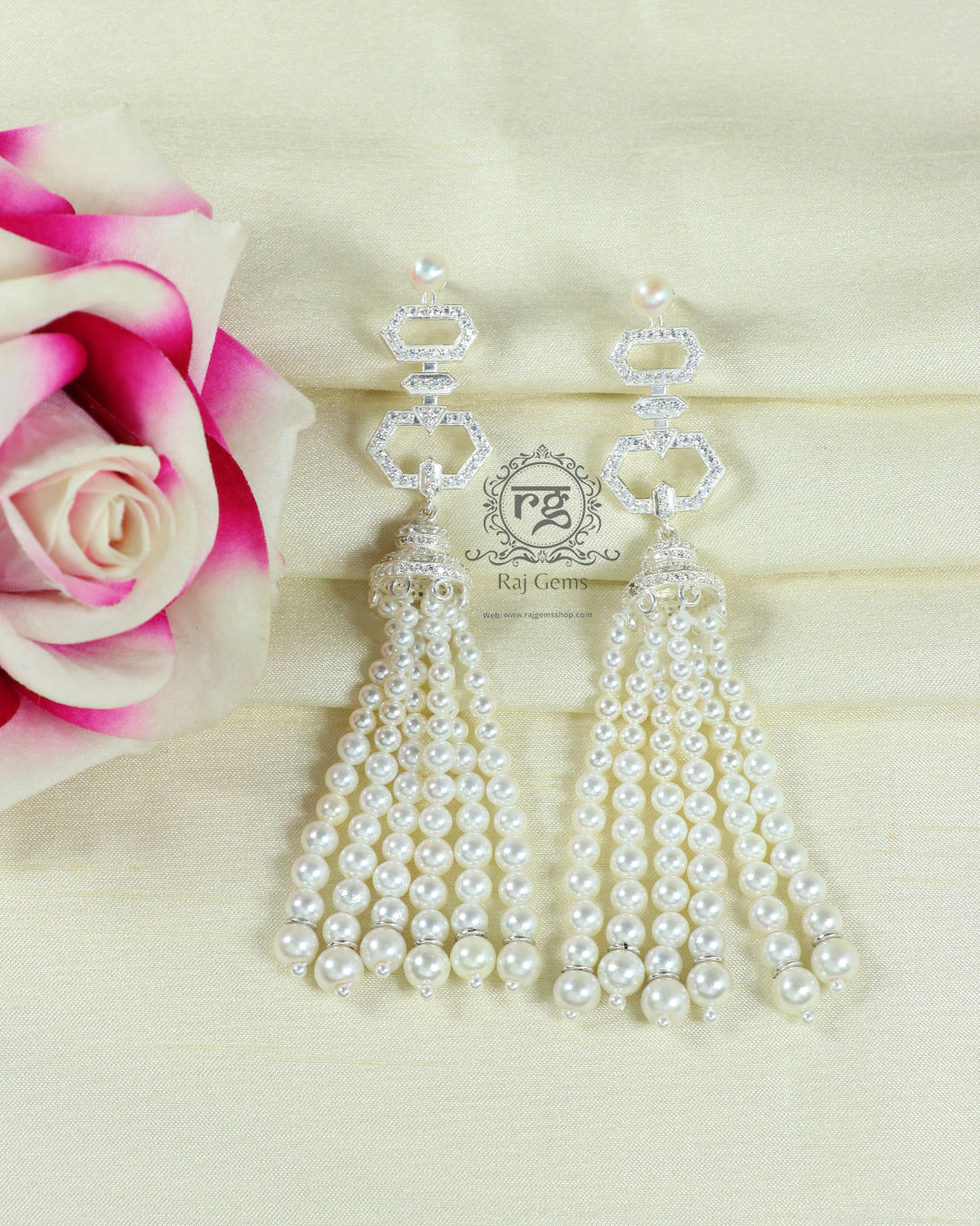 925 Silver Tassel Earrings