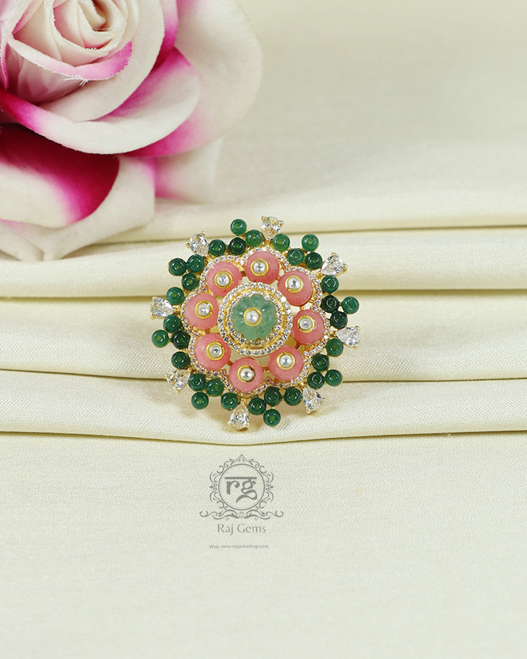 Designer Pure Silver Ring