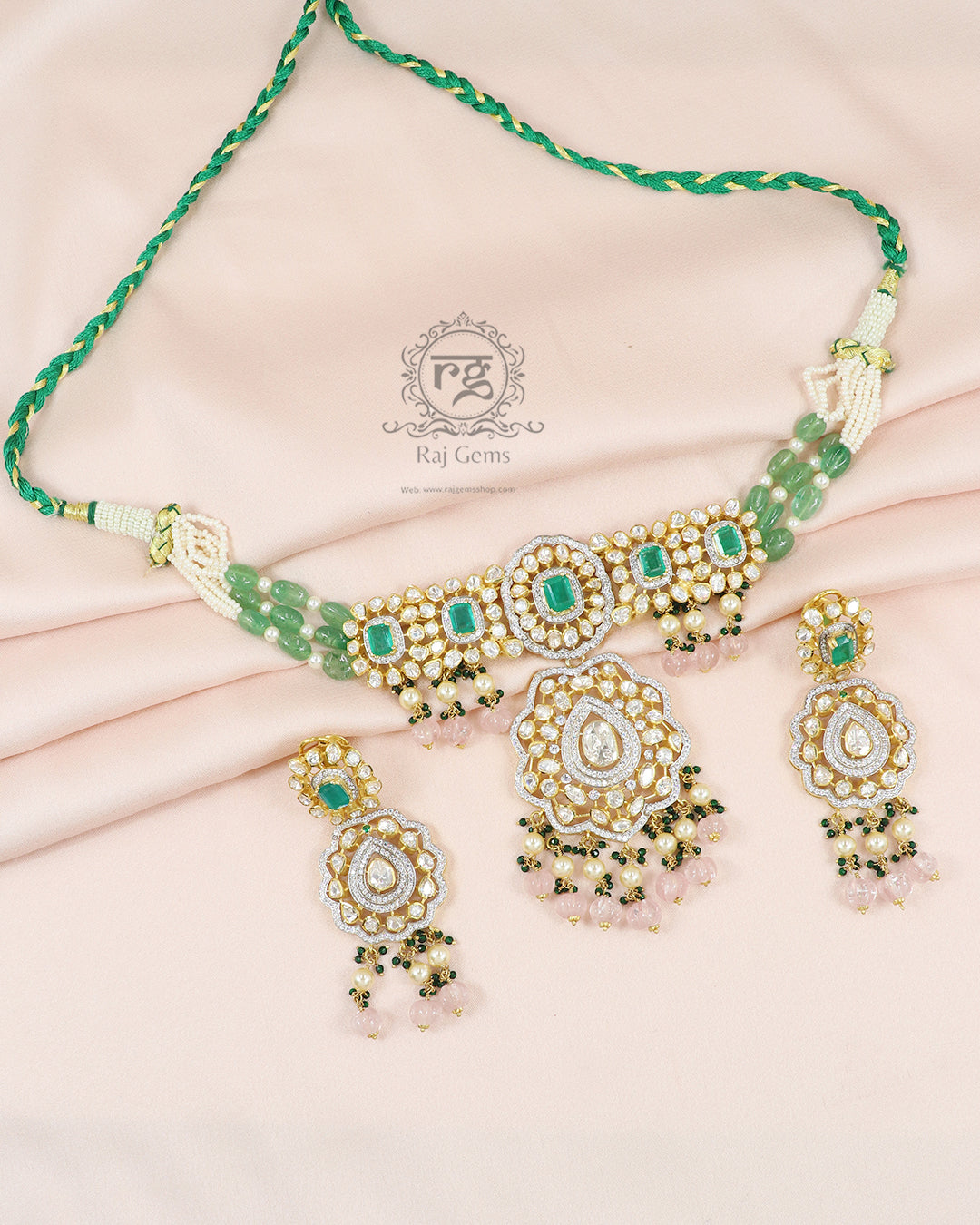 Designer 925 Pure Silver Necklace Jewellery