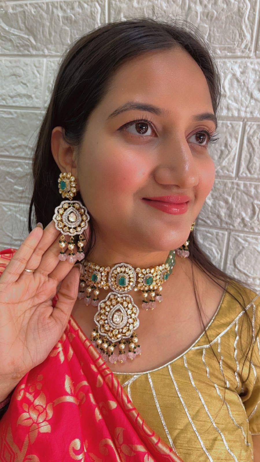 Designer 925 Pure Silver Necklace Jewellery