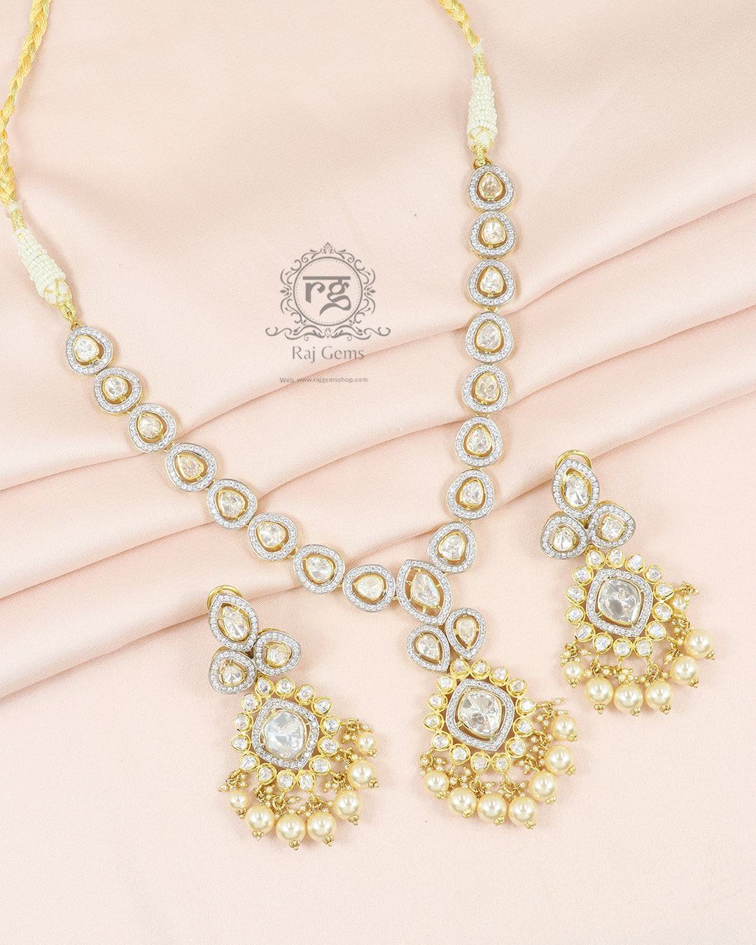 Designer 925 Pure Silver Necklace Jewellery