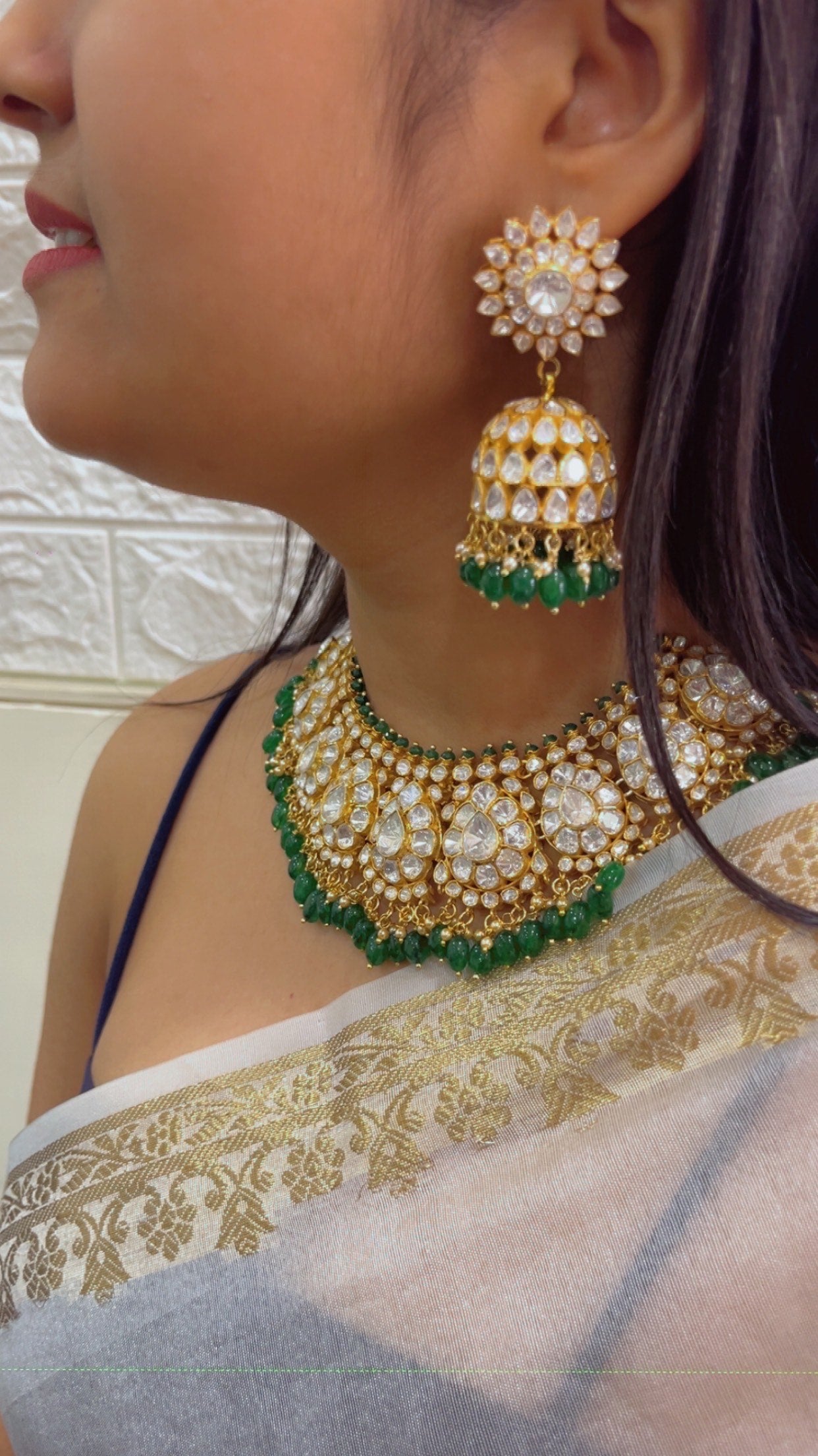 Pure Silver Designer Choker Necklace Jewelry