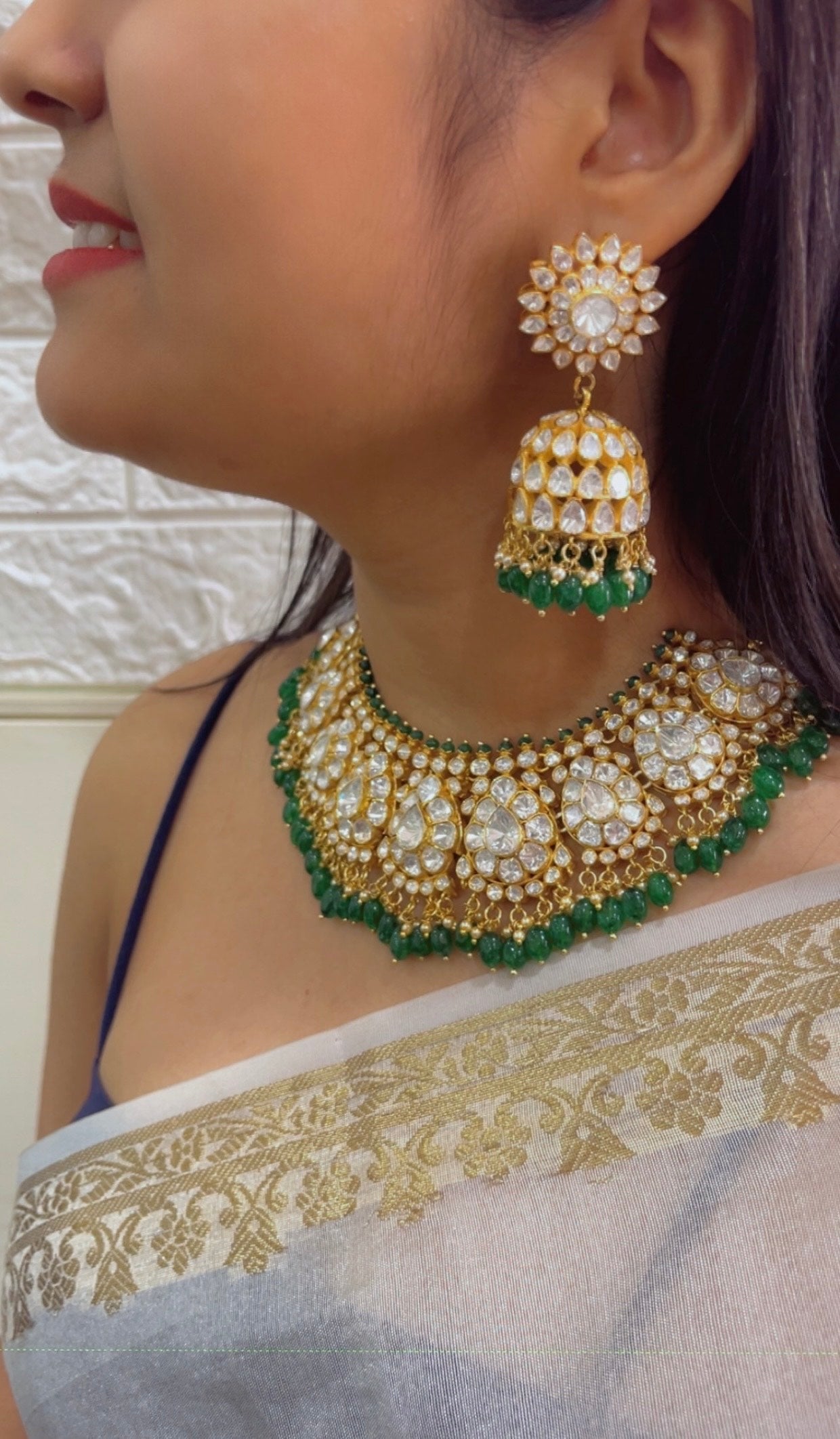 Pure Silver Designer Choker Necklace Jewelry