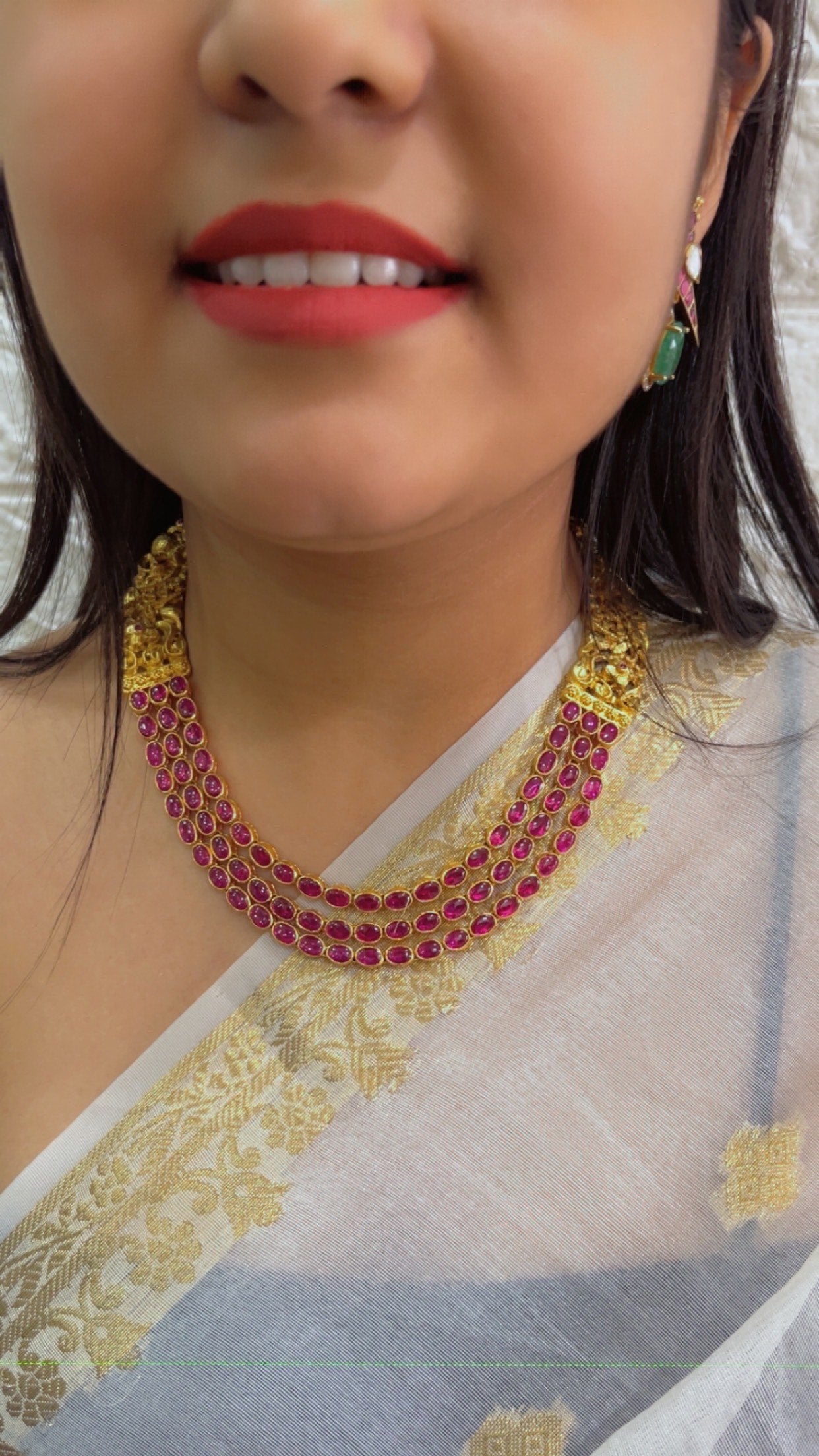 Pure Silver Designer Necklace Set Jewelry