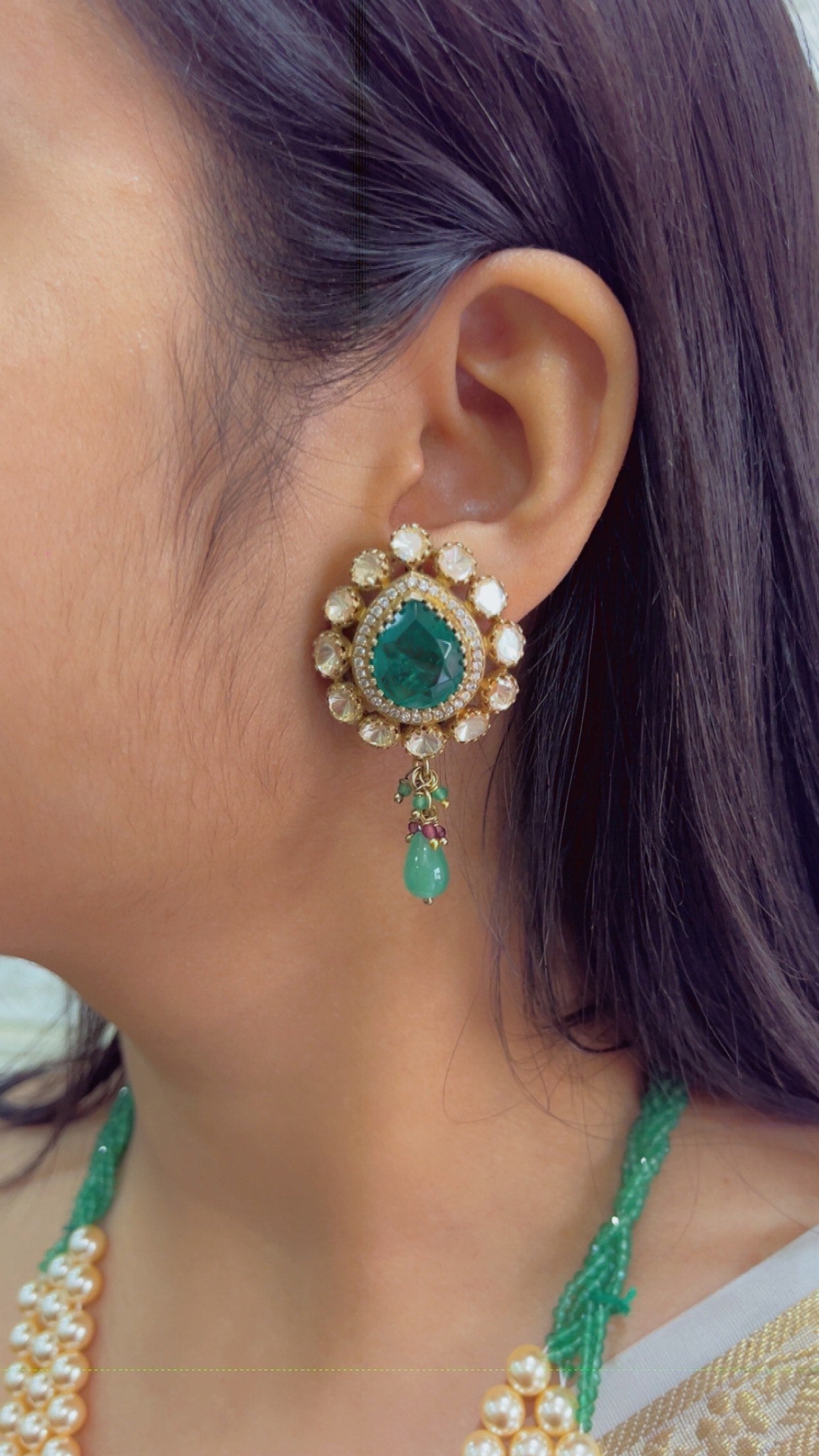 Pure Silver Designer Necklace Set Jewelry