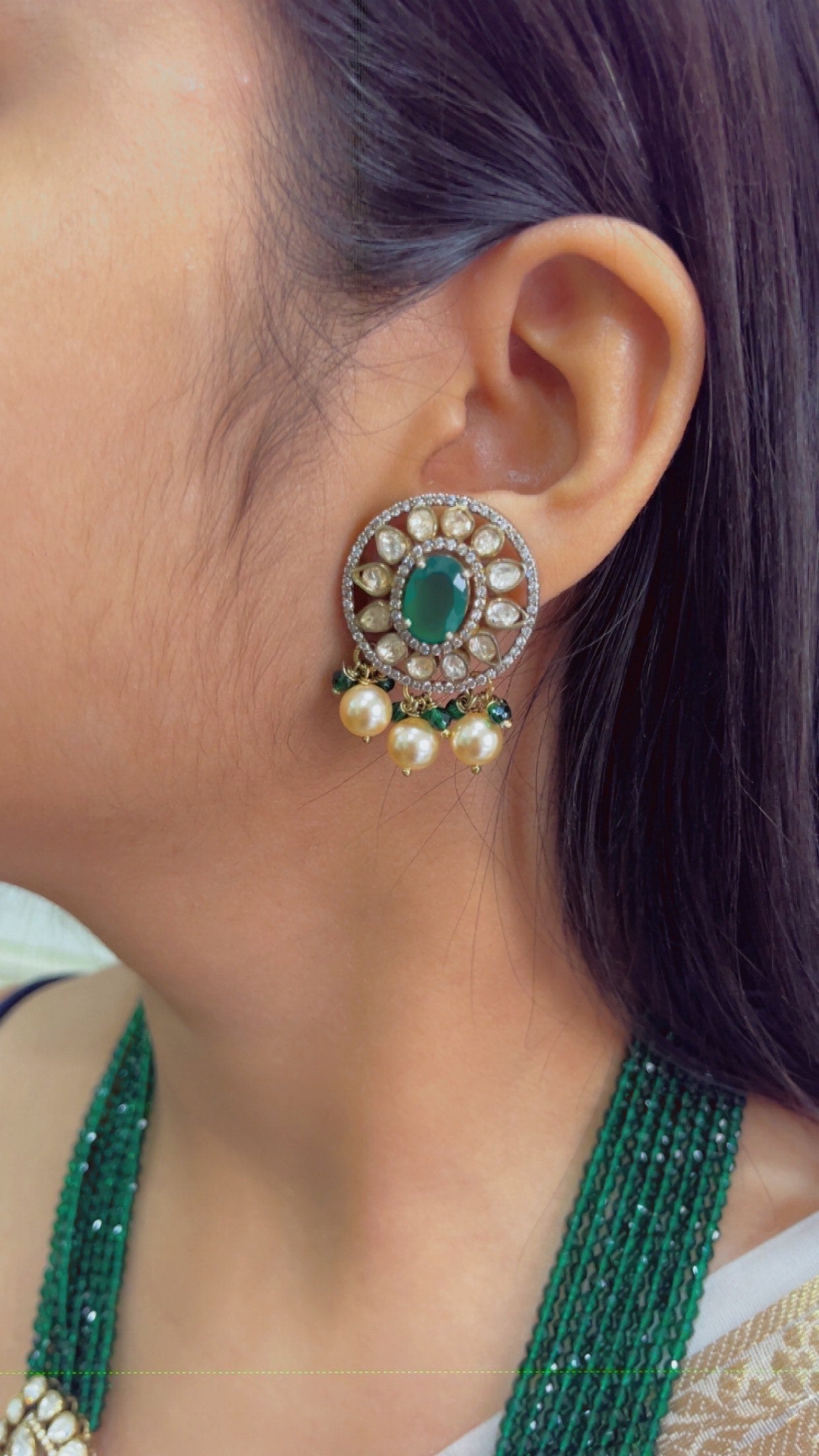 Pure Silver Designer Necklace Set Jewelry