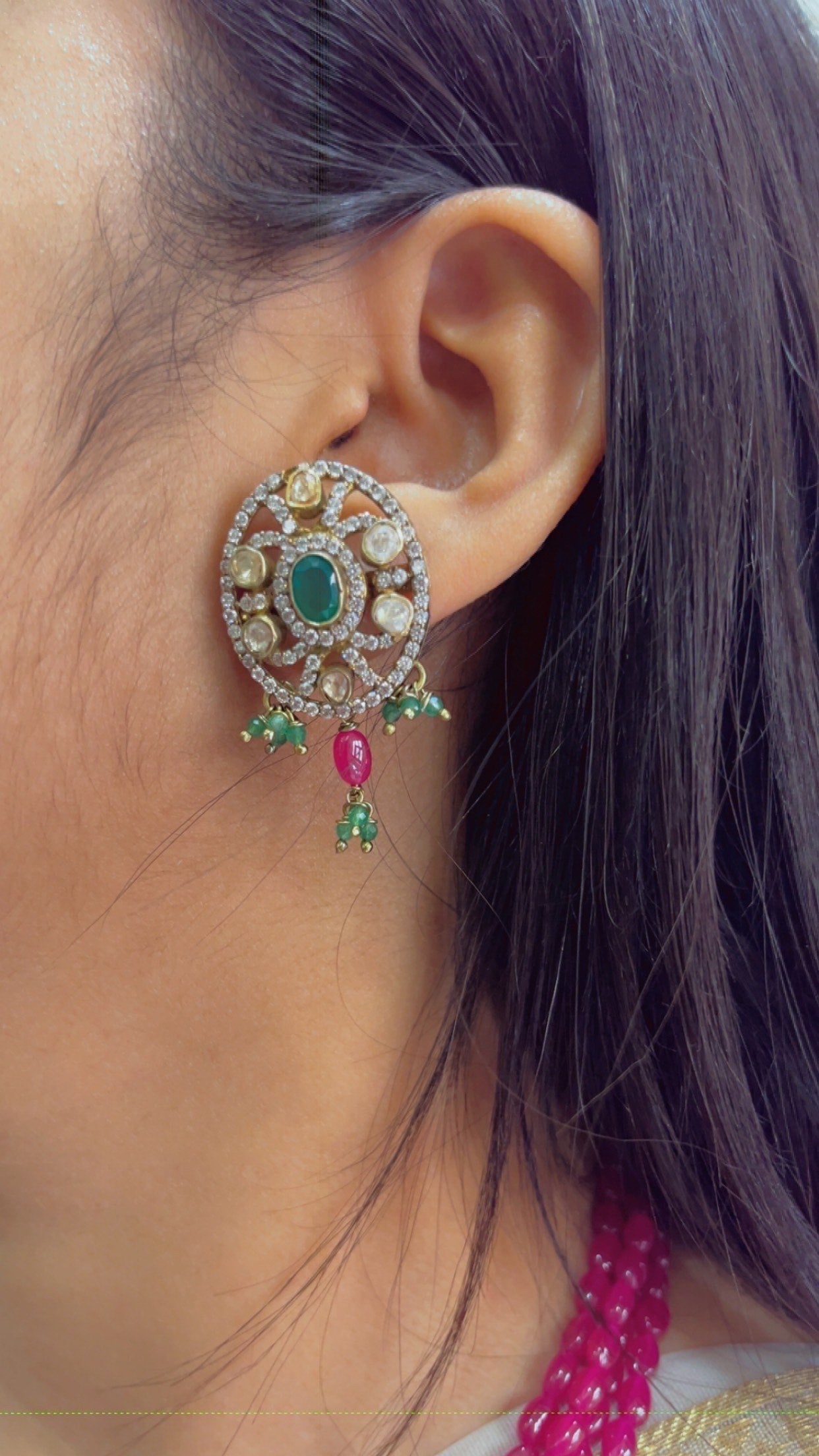 Pure Silver Designer Necklace Set Jewelry