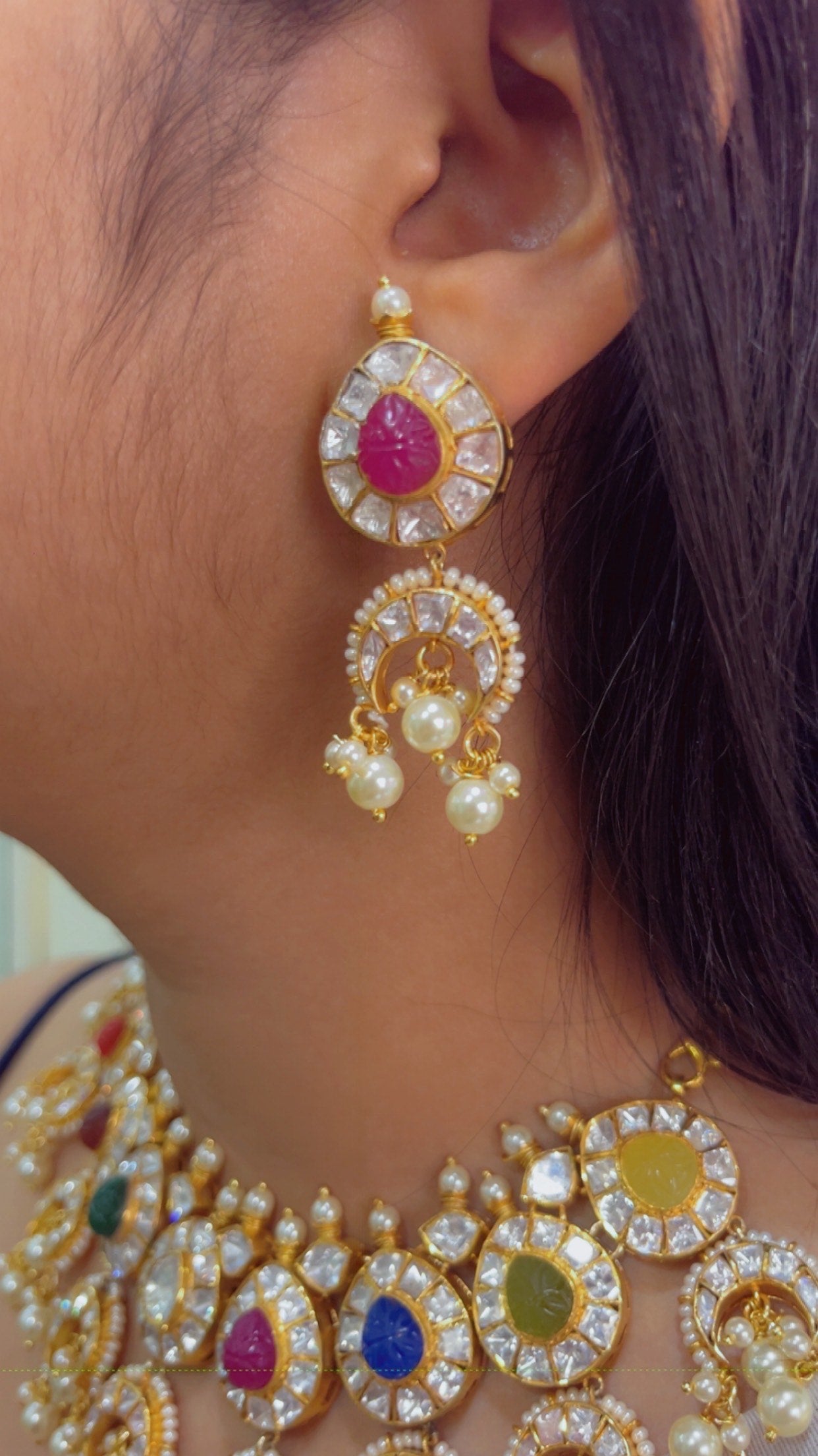 Pure Silver Designer Multi Choker Necklace Jewelry