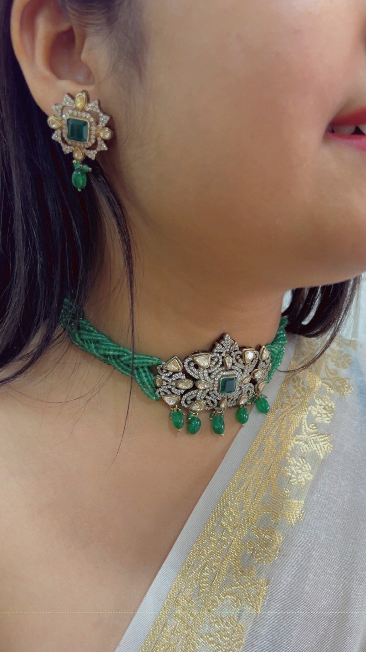 Pure Silver Designer Choker Necklace jewelry