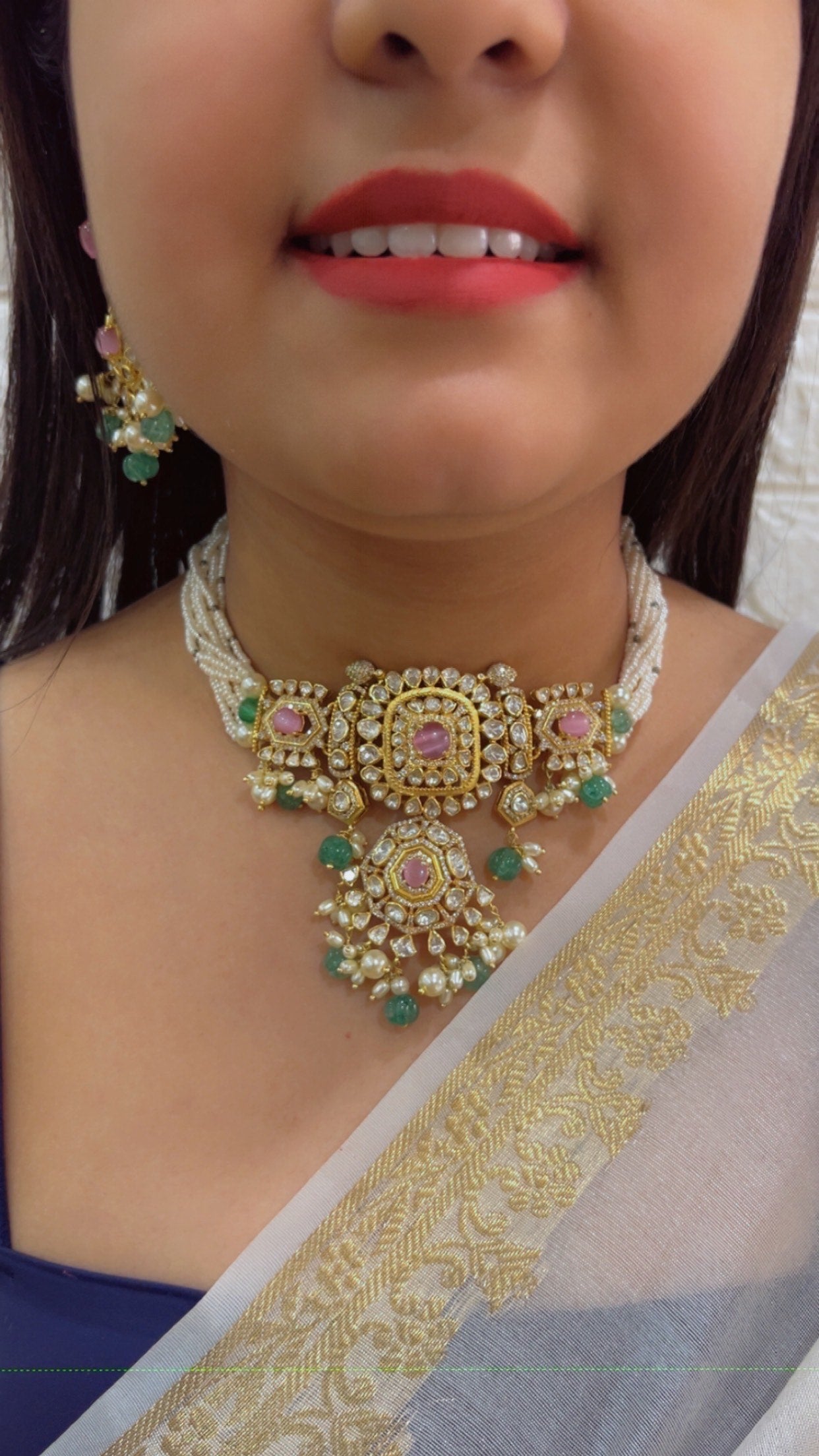 Pure Silver Designer Choker Necklace Jewelry