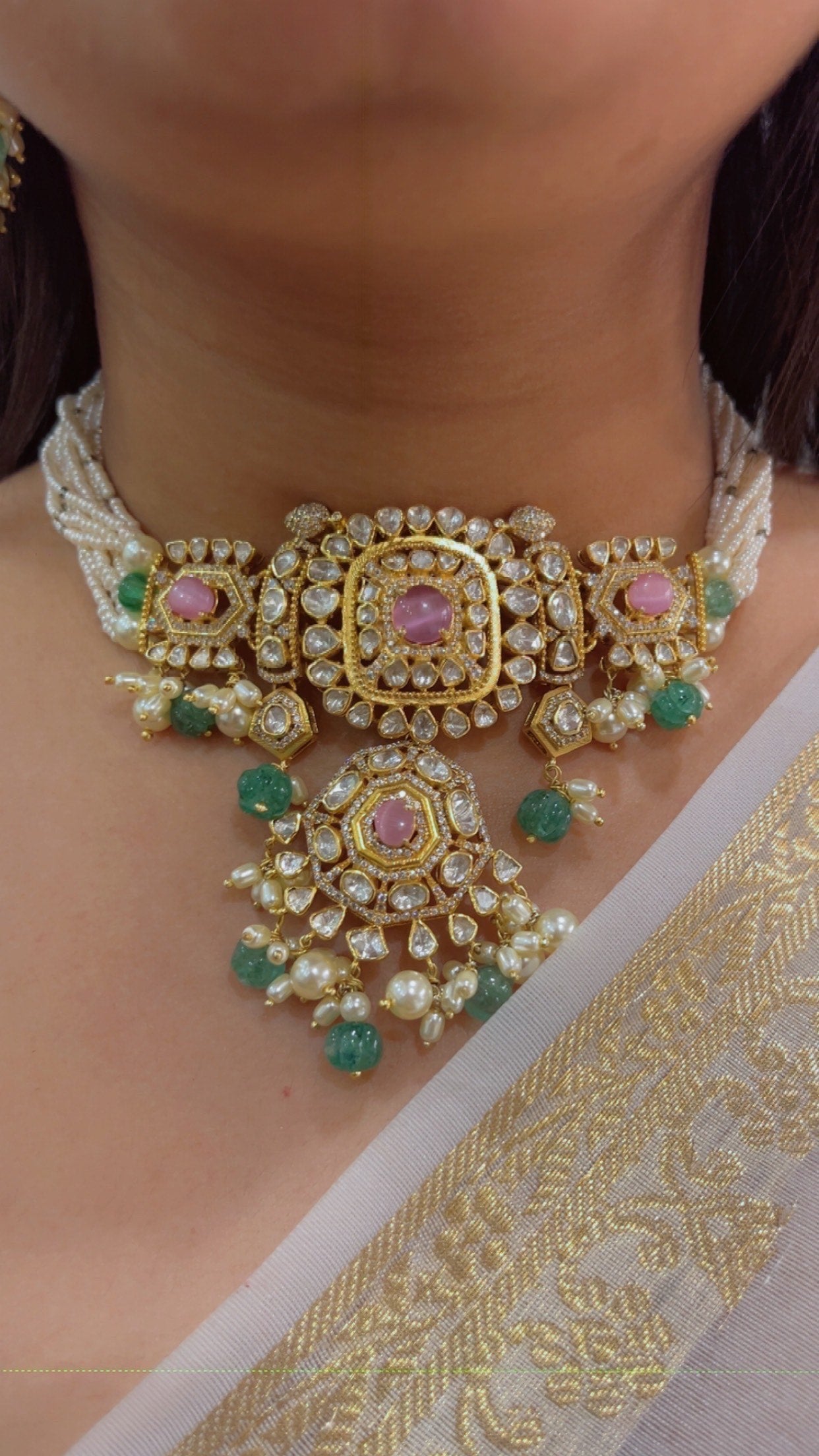 Pure Silver Designer Choker Necklace Jewelry