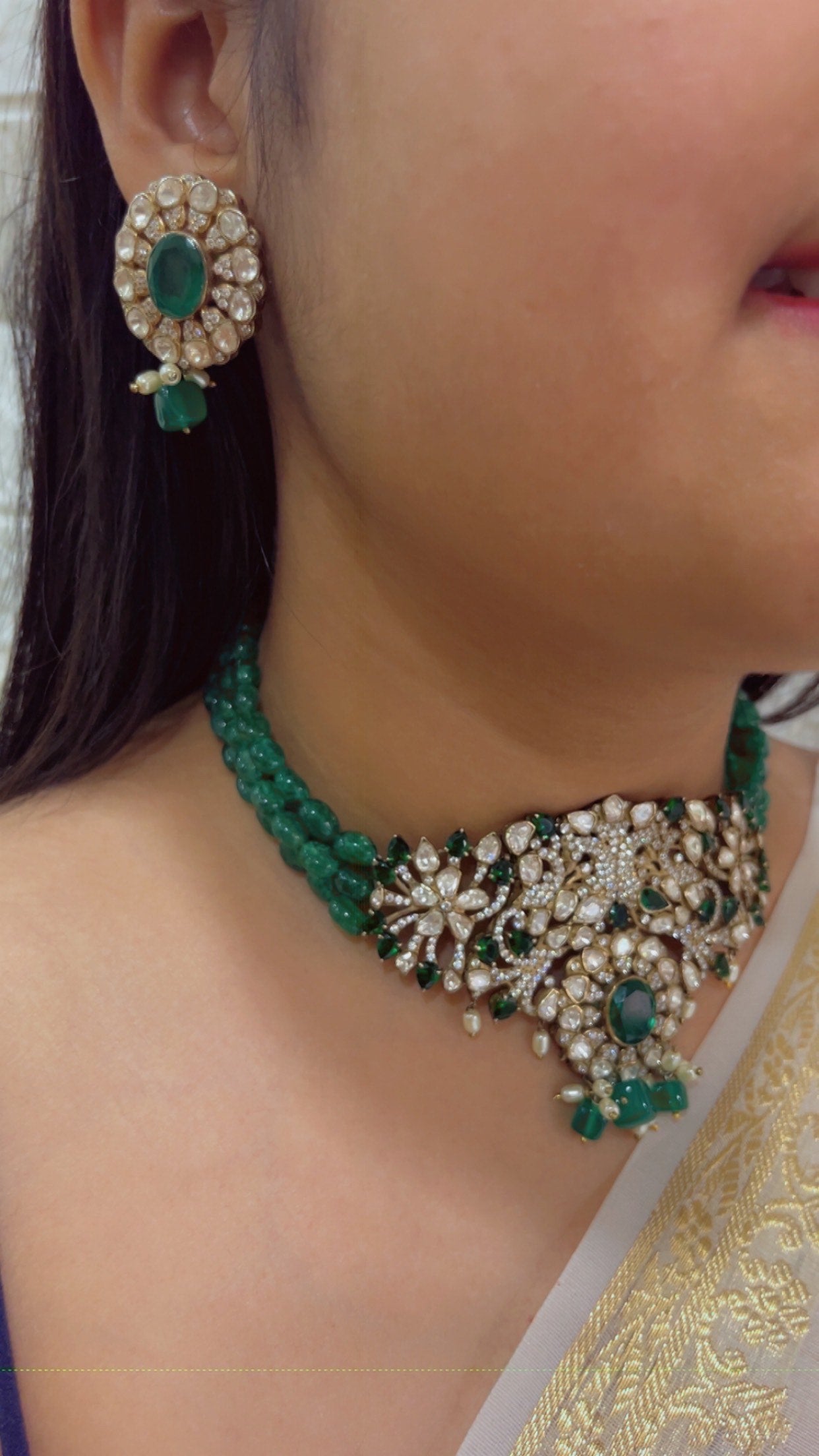 Pure Silver Designer Choker Necklace Jewelry