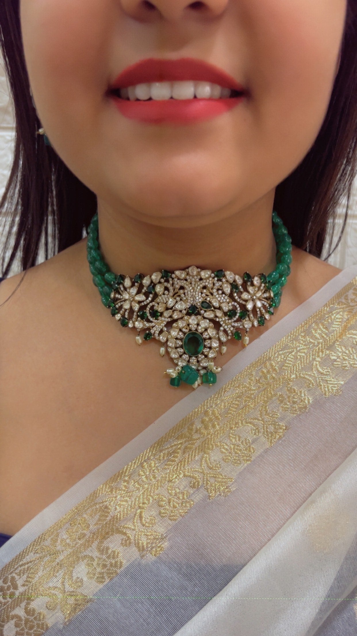 Pure Silver Designer Choker Necklace Jewelry