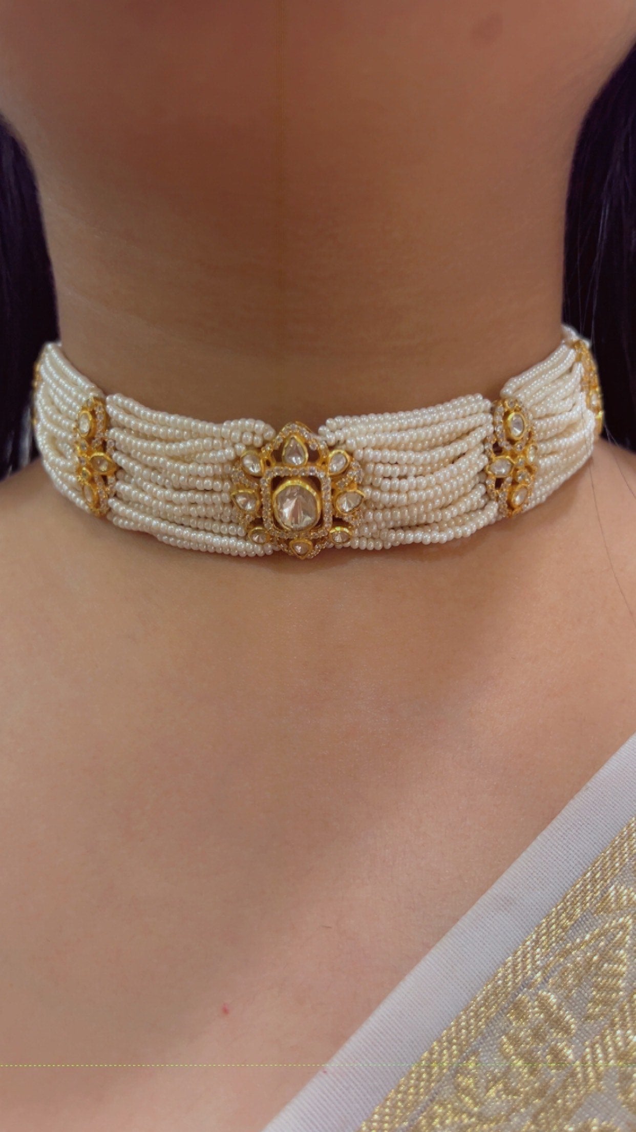 Pure Silver Designer Choker Necklace Jewelry