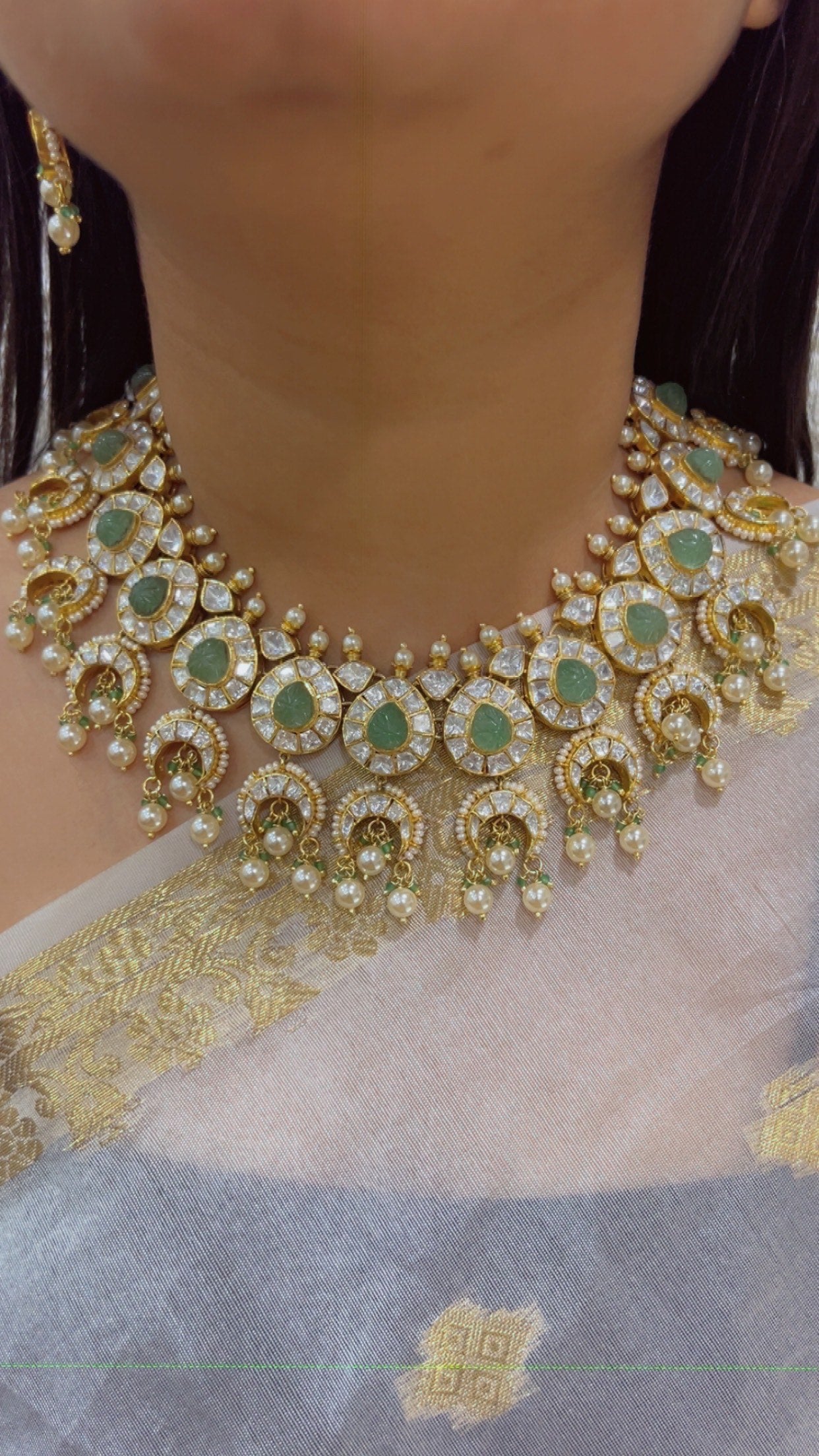 Designer 925 Silver Choker Necklace Jewelry