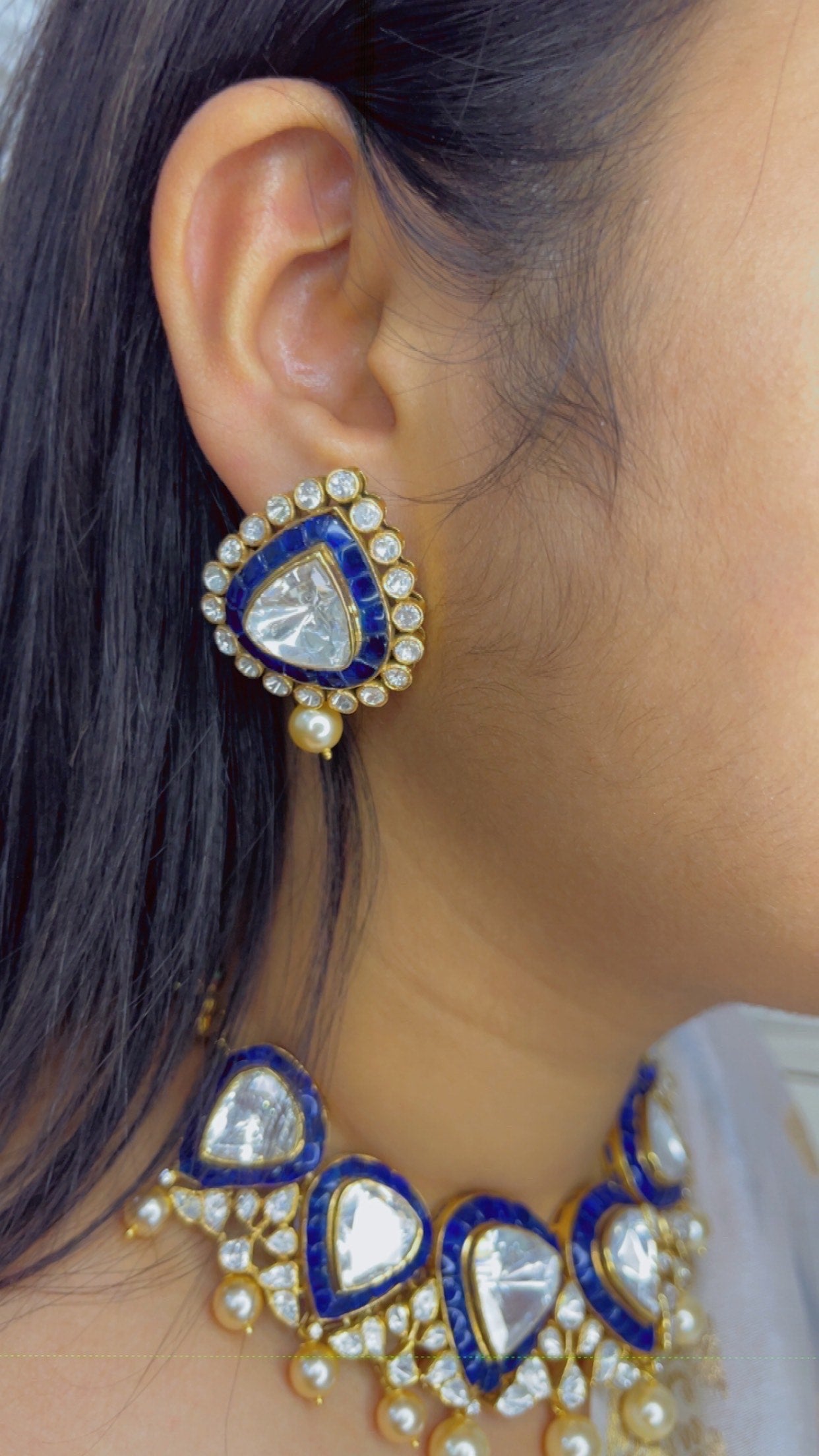 Designer 925 Silver Choker Necklace Jewelry