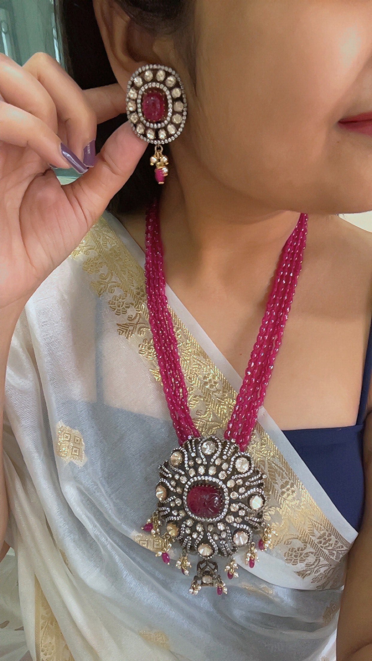 Pure Silver Designer Necklace Jewelry