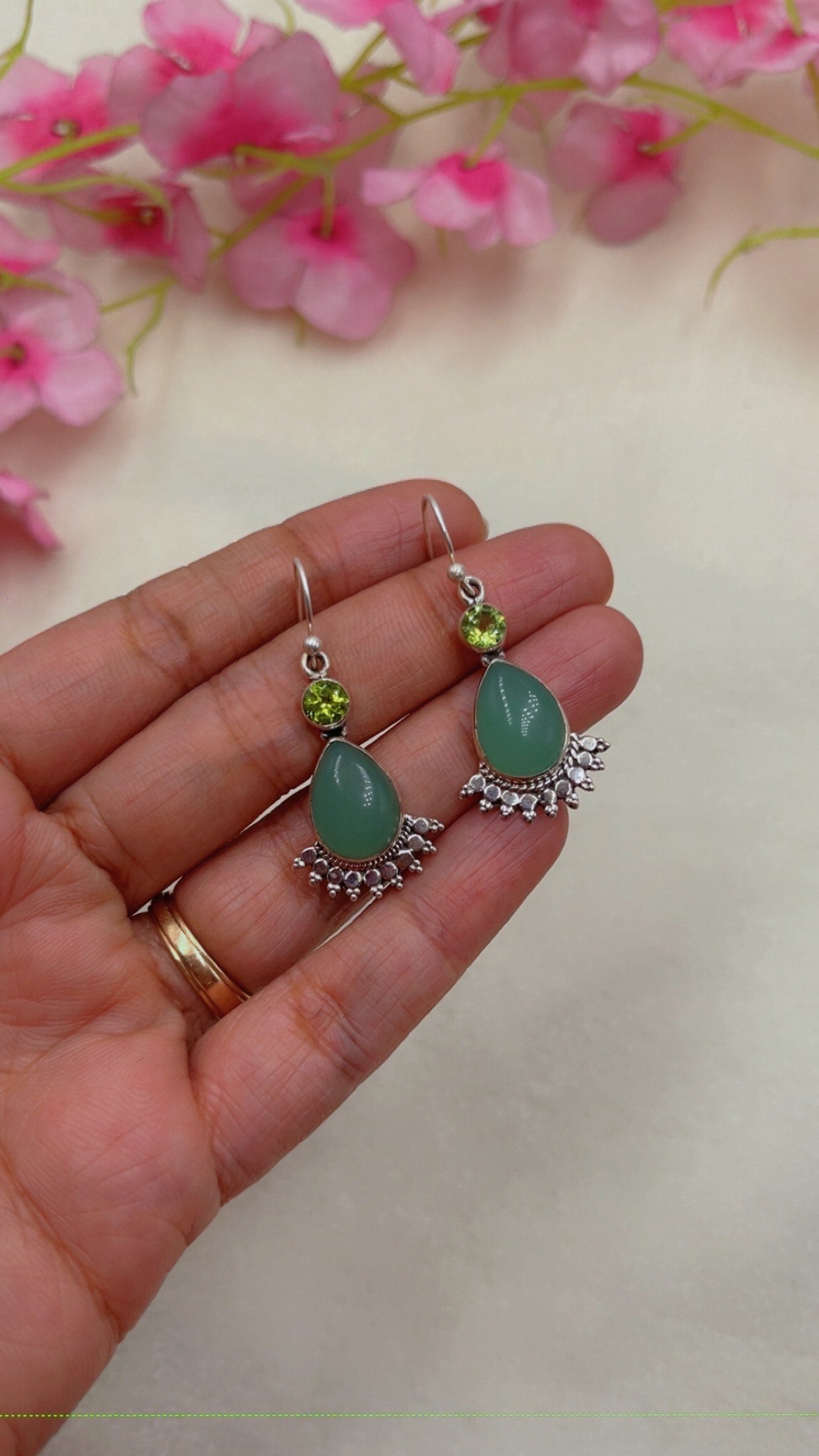 Designer 925 Silver Earrings