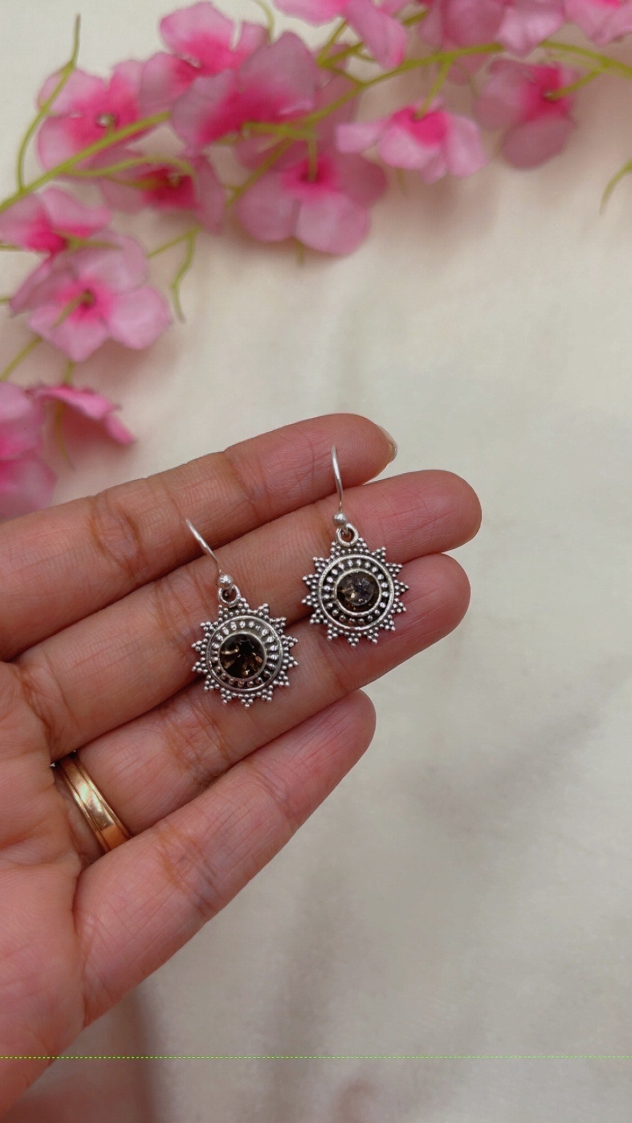 Designer 925 Silver Earrings