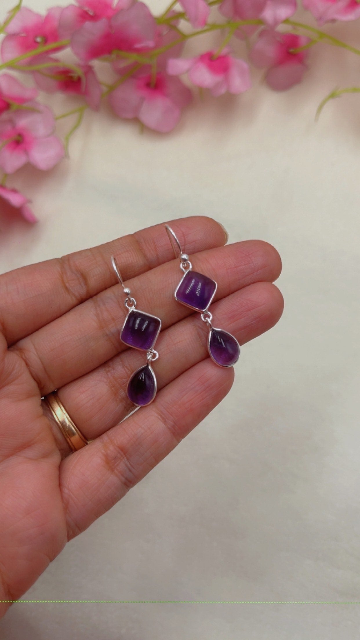 Designer 925 Silver Earrings