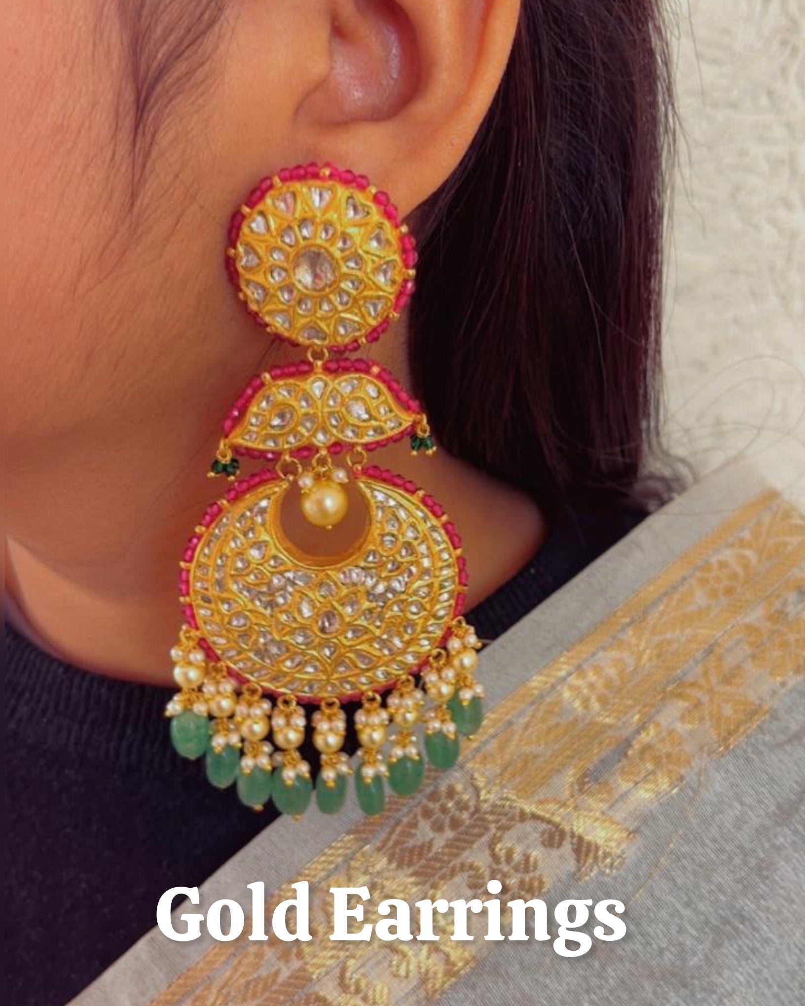 Gold Earrings – Raj Gems