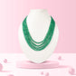 Natural Green strawberry Gemstone Beads Necklace Jewelry