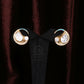 Designer Peacock 925 Silver Stud Earrings