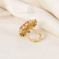 925 Silver Adjustable Ring