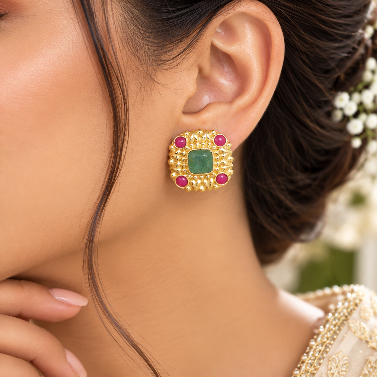 925 Silver Stud Earring Jewelry