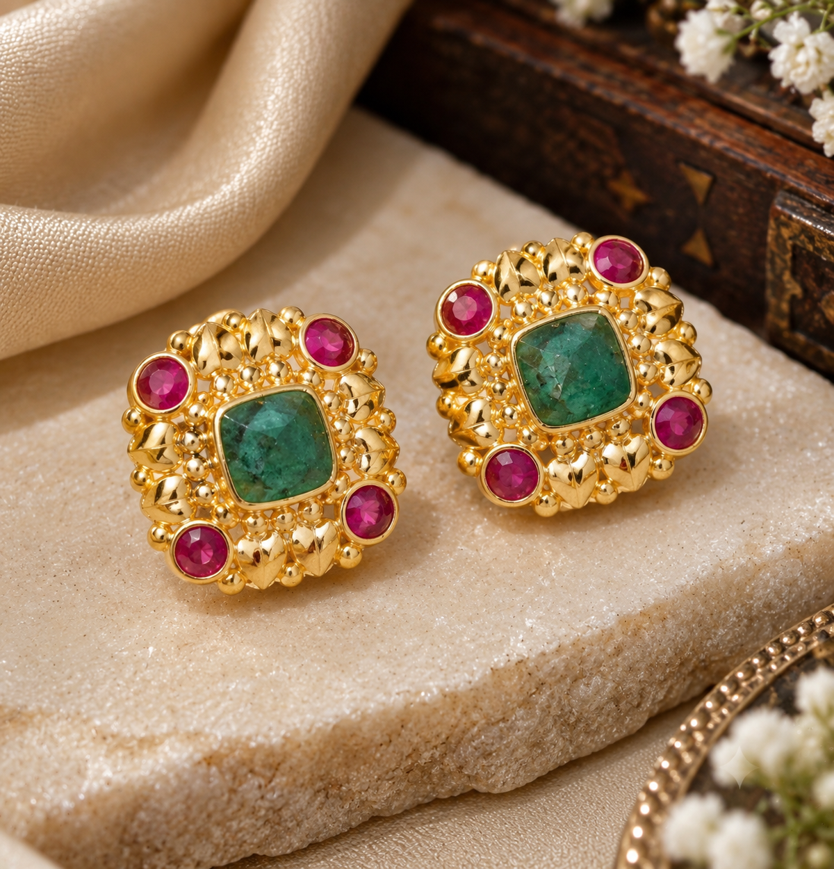 925 Silver Stud Earring Jewelry