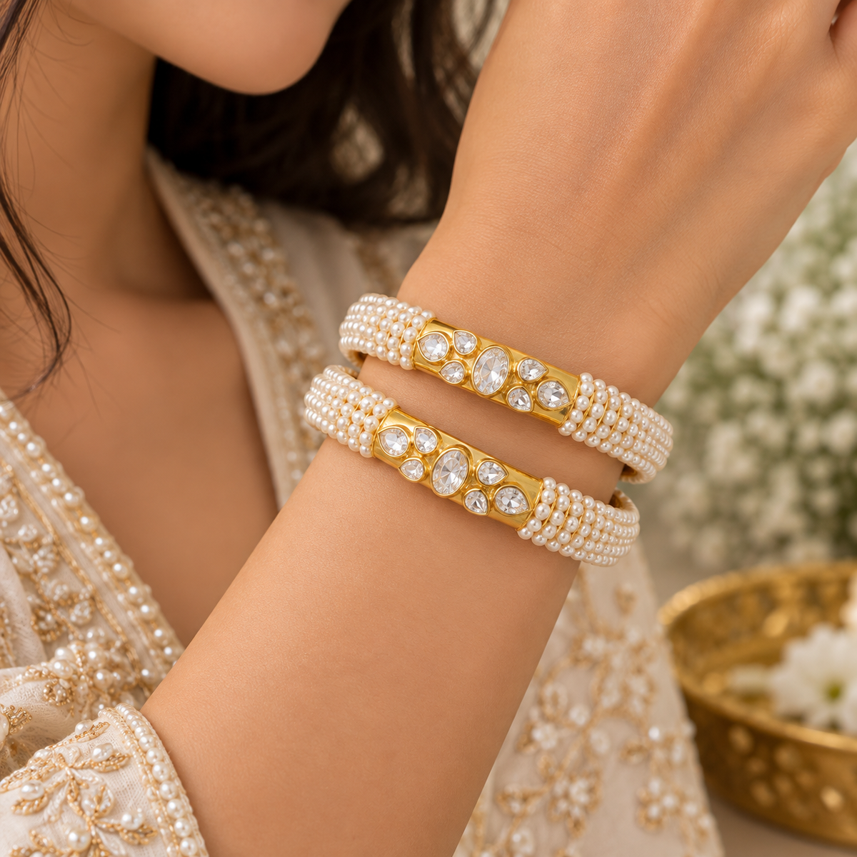 Designer 925 Silver Bangle