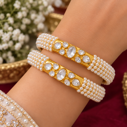 Designer 925 Silver Bangle