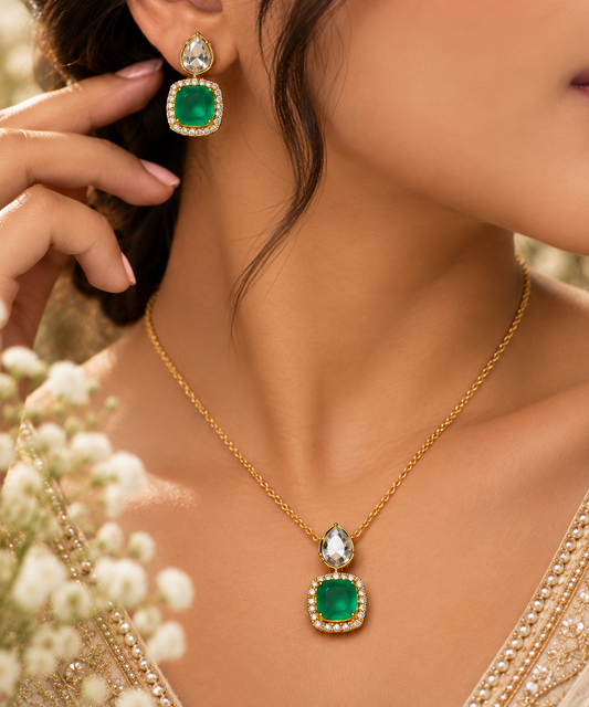 Pure silver Designer Necklace Set