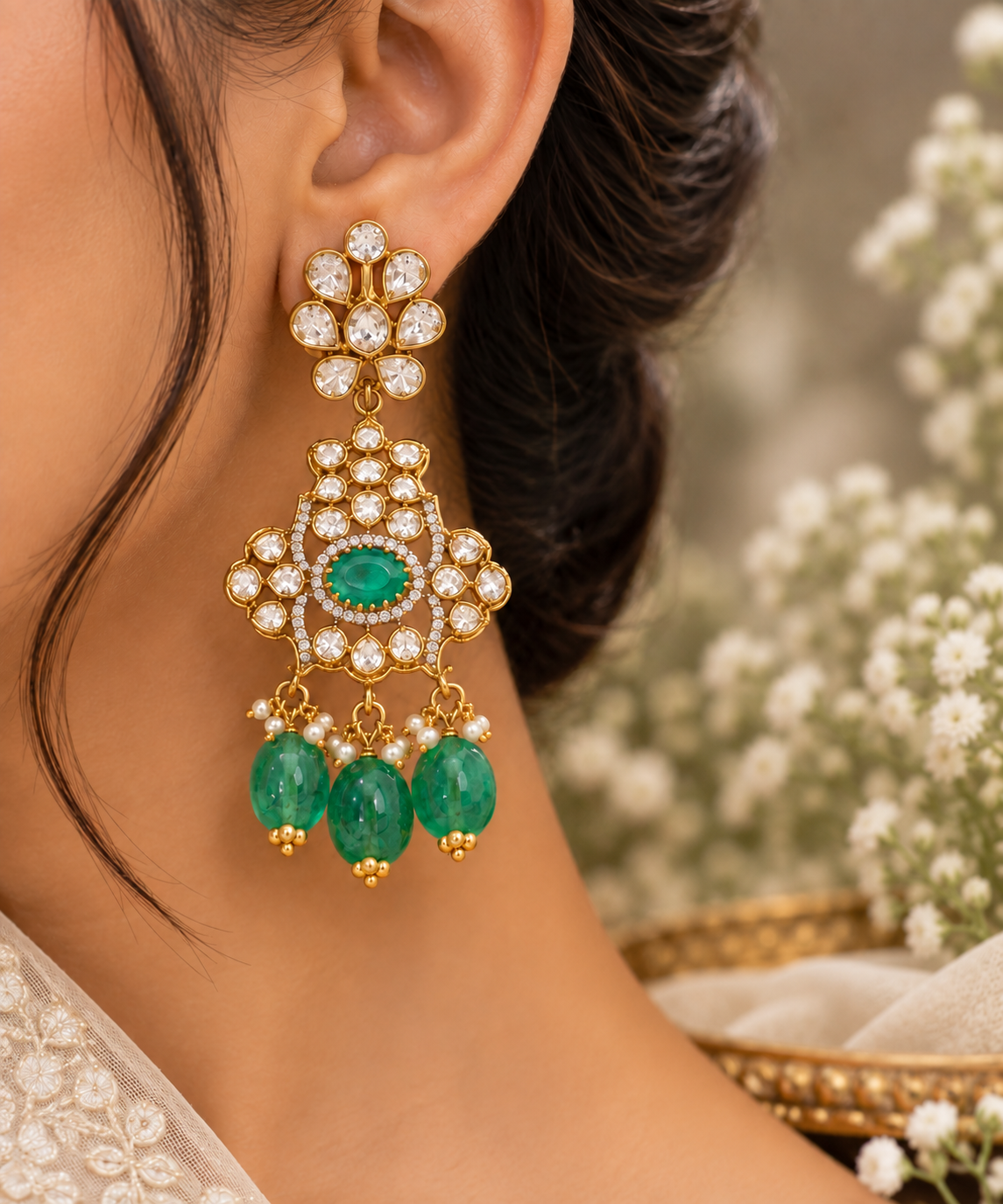 Designer 925 Silver Earrings