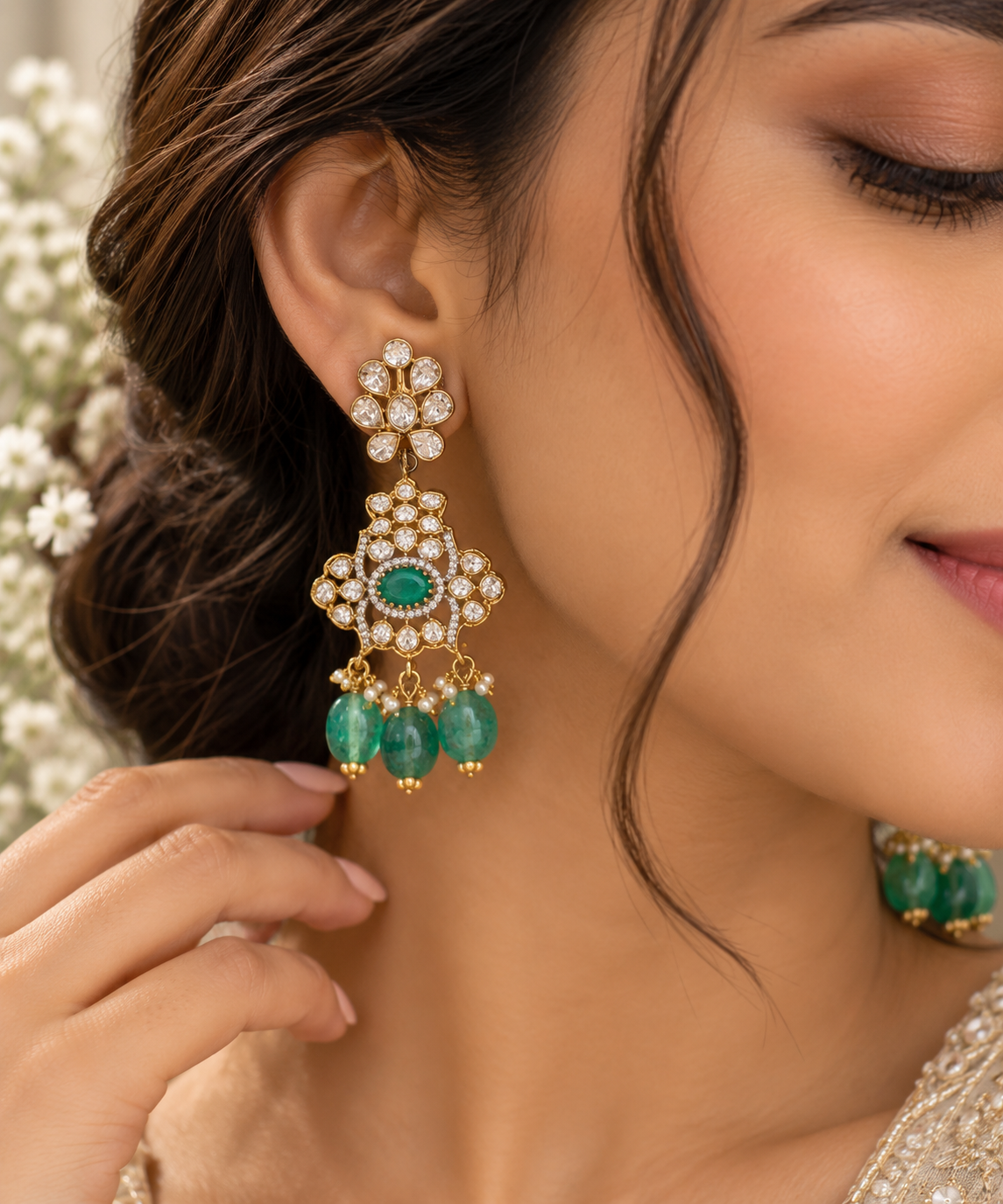 Designer 925 Silver Earrings