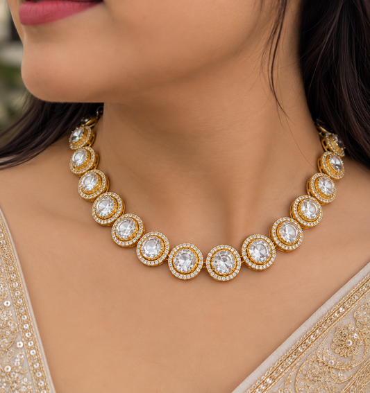 Pure Silver Designer Choker Necklace  Jewelry