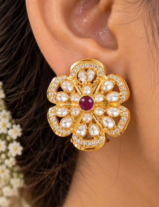 925Pure Silver Designer Earrings